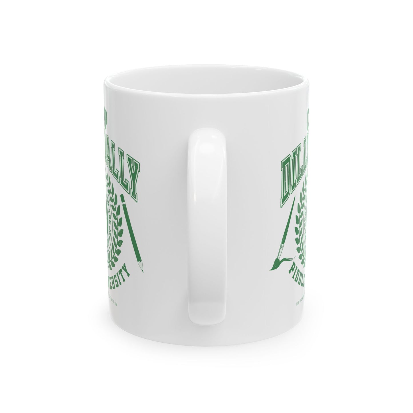 Camp Dilly Dally Ceramic Mug, (11oz)