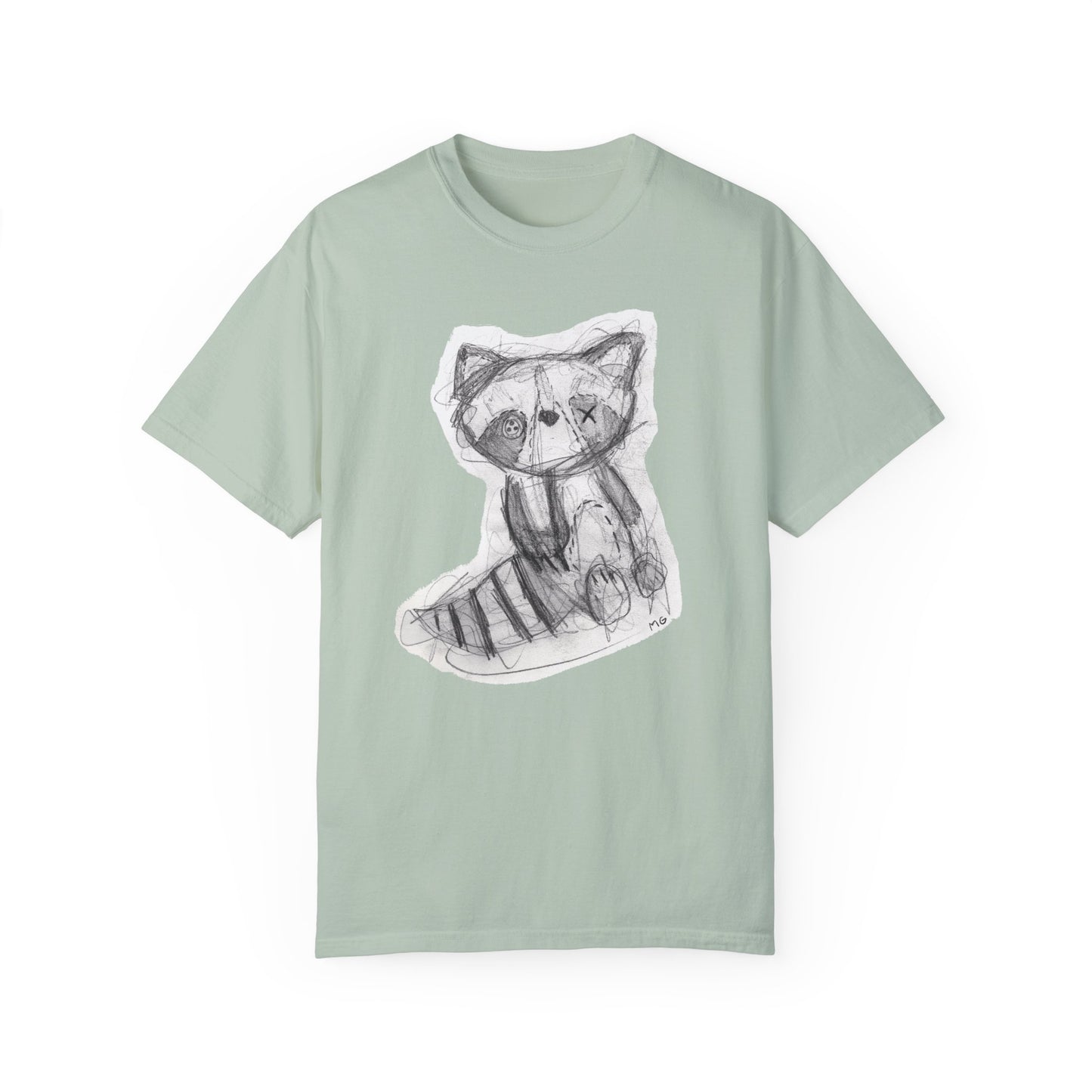 Cally Coon - Patchwork Pals by Molly Grace Beasley - Unisex Garment-Dyed Comfort Colors T-shirt - by Christy Beasley