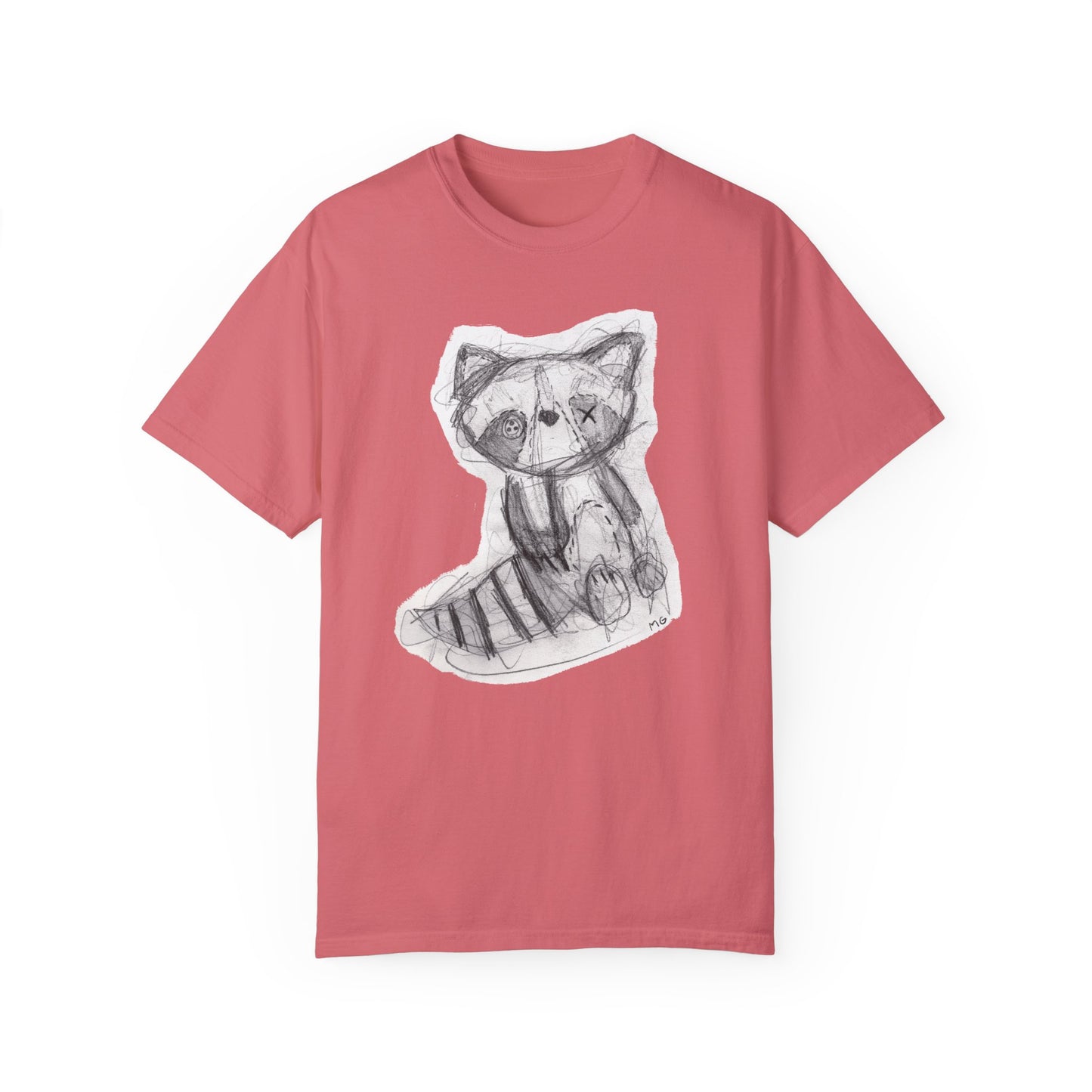 Cally Coon - Patchwork Pals by Molly Grace Beasley - Unisex Garment-Dyed Comfort Colors T-shirt - by Christy Beasley