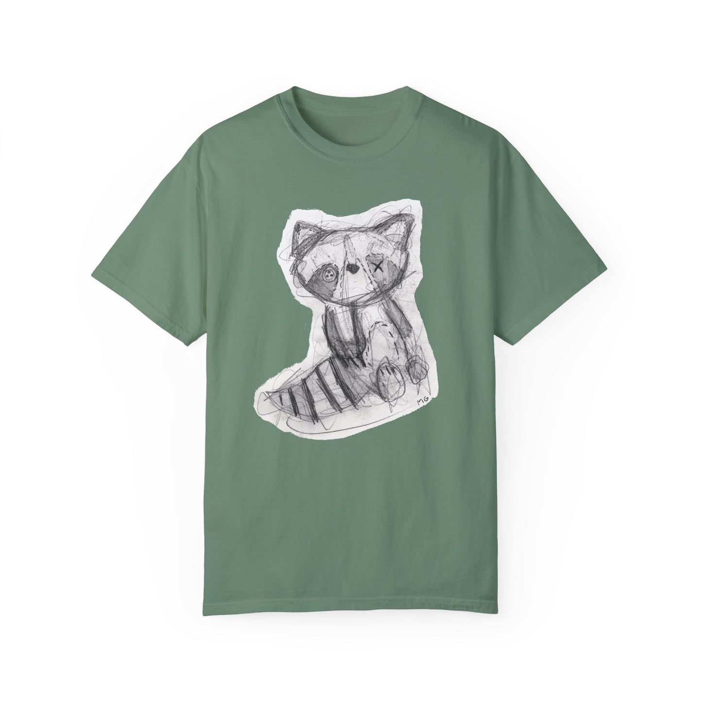 Cally Coon - Patchwork Pals by Molly Grace Beasley - Unisex Garment-Dyed Comfort Colors T-shirt - by Christy Beasley