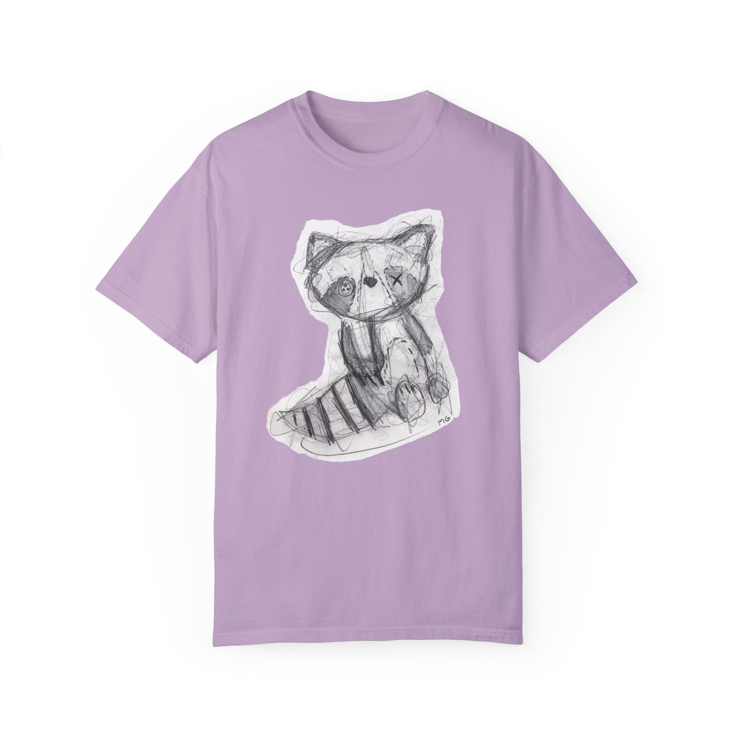 Cally Coon - Patchwork Pals by Molly Grace Beasley - Unisex Garment-Dyed Comfort Colors T-shirt - by Christy Beasley