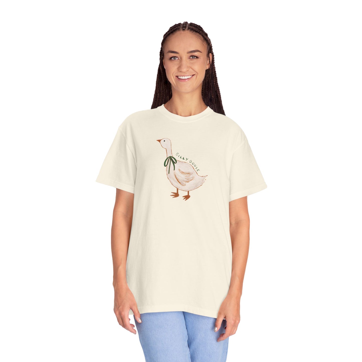 Silly Goose - Color Palette - Unisex Garment-Dyed Comfort Colors T-shirt - by Christy Beasley