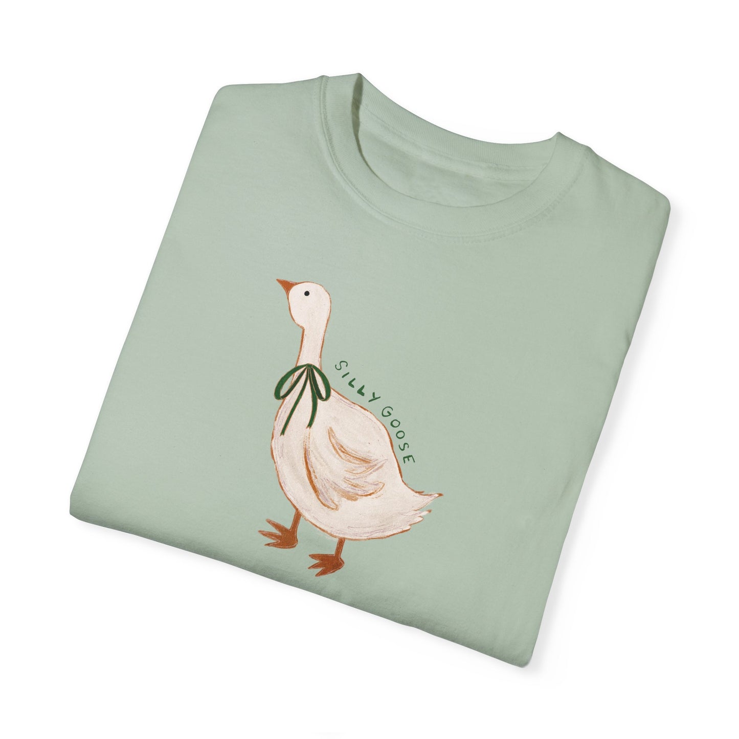 Silly Goose - Color Palette - Unisex Garment-Dyed Comfort Colors T-shirt - by Christy Beasley