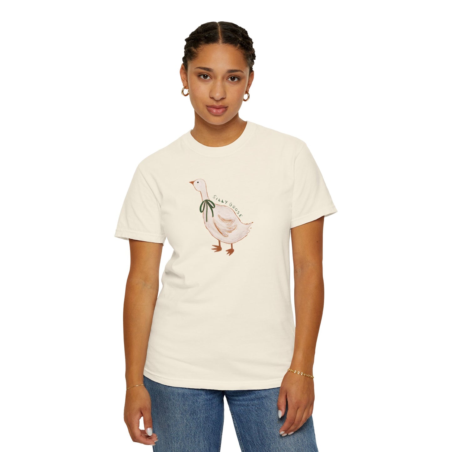 Silly Goose - Color Palette - Unisex Garment-Dyed Comfort Colors T-shirt - by Christy Beasley