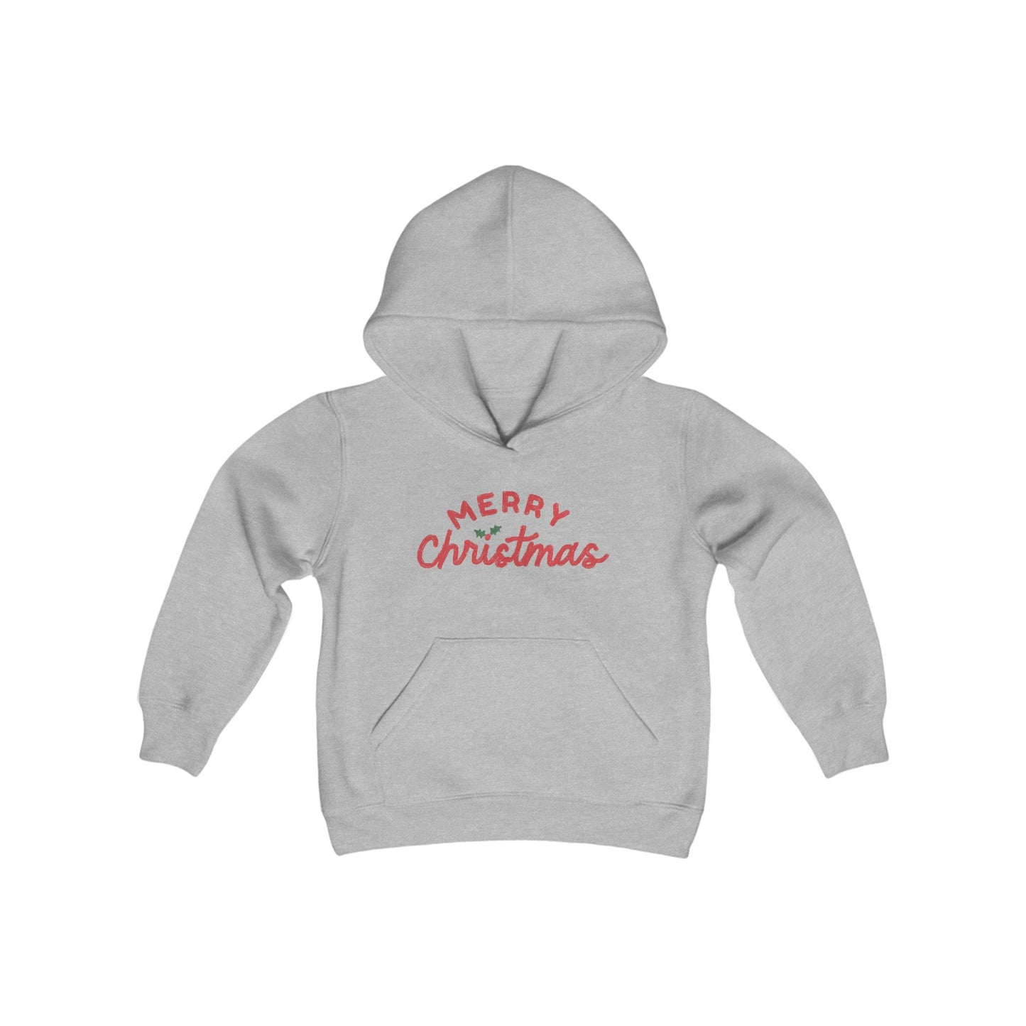 KIDS - Merry Christmas - Youth Heavy Blend Hooded Sweatshirt
