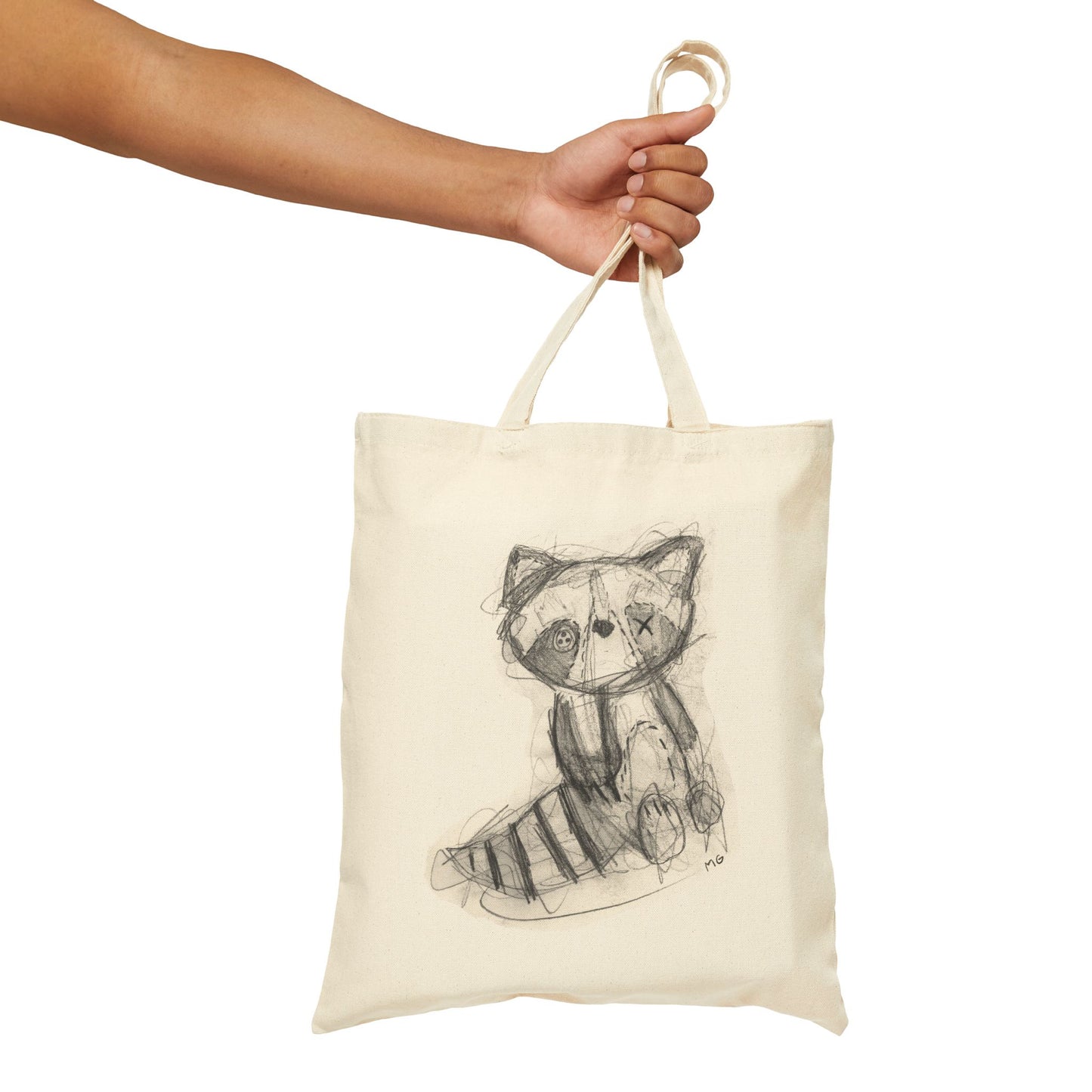 Cally Coon - Patchwork Pals by Molly Grace Beasley - Cotton Canvas Tote Bag