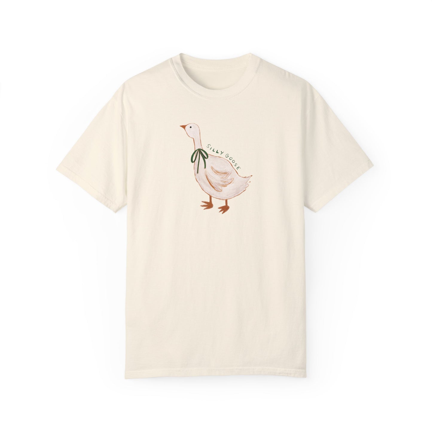 Silly Goose - Color Palette - Unisex Garment-Dyed Comfort Colors T-shirt - by Christy Beasley