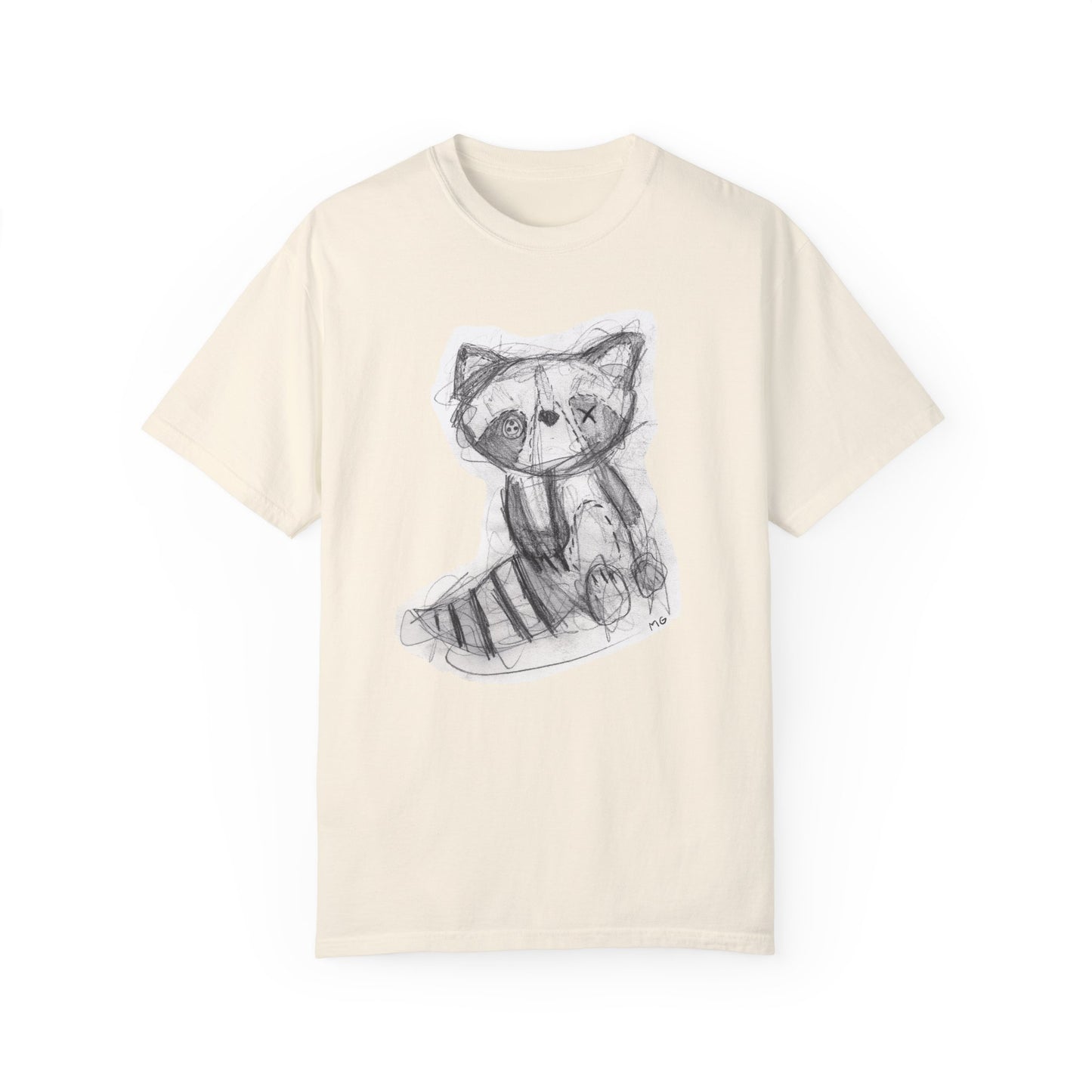 Cally Coon - Patchwork Pals by Molly Grace Beasley - Unisex Garment-Dyed Comfort Colors T-shirt - by Christy Beasley