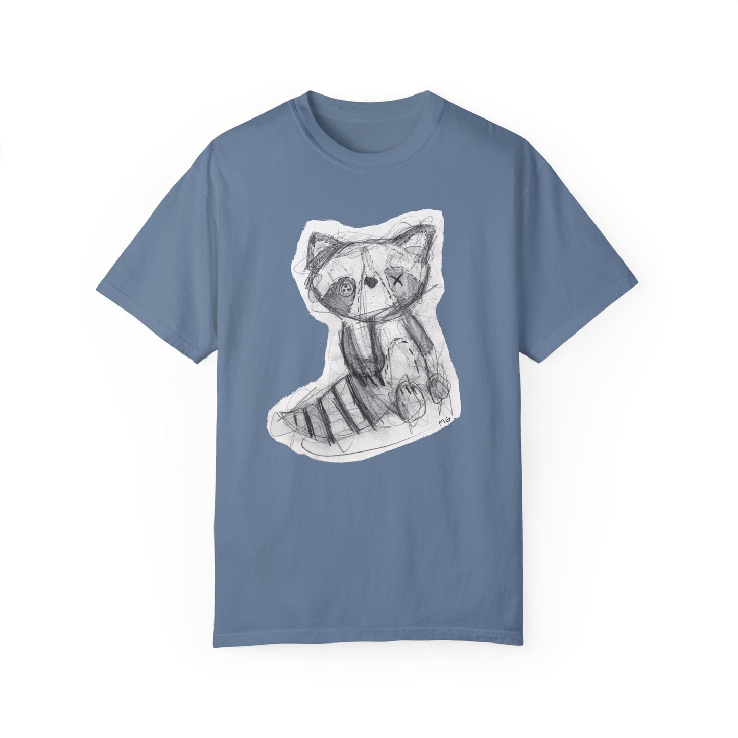 Cally Coon - Patchwork Pals by Molly Grace Beasley - Unisex Garment-Dyed Comfort Colors T-shirt - by Christy Beasley