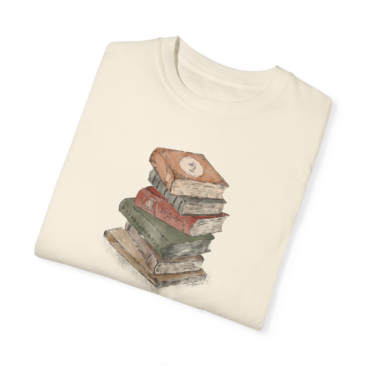 Bookish - Book lovers - Unisex Garment-Dyed Comfort Colors T-shirt - by Christy Beasley