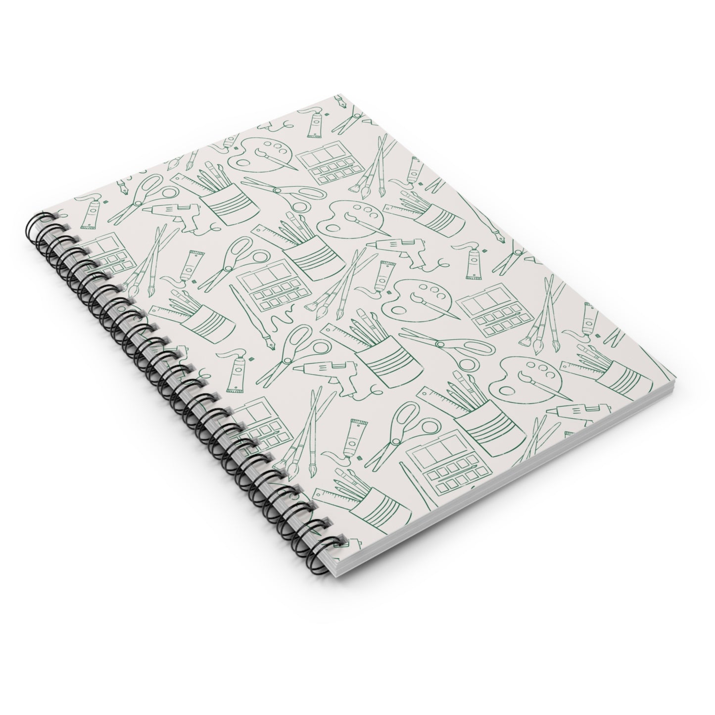 “Crafty Things” Spiral Notebook - Ruled Line - by Christy Beasley