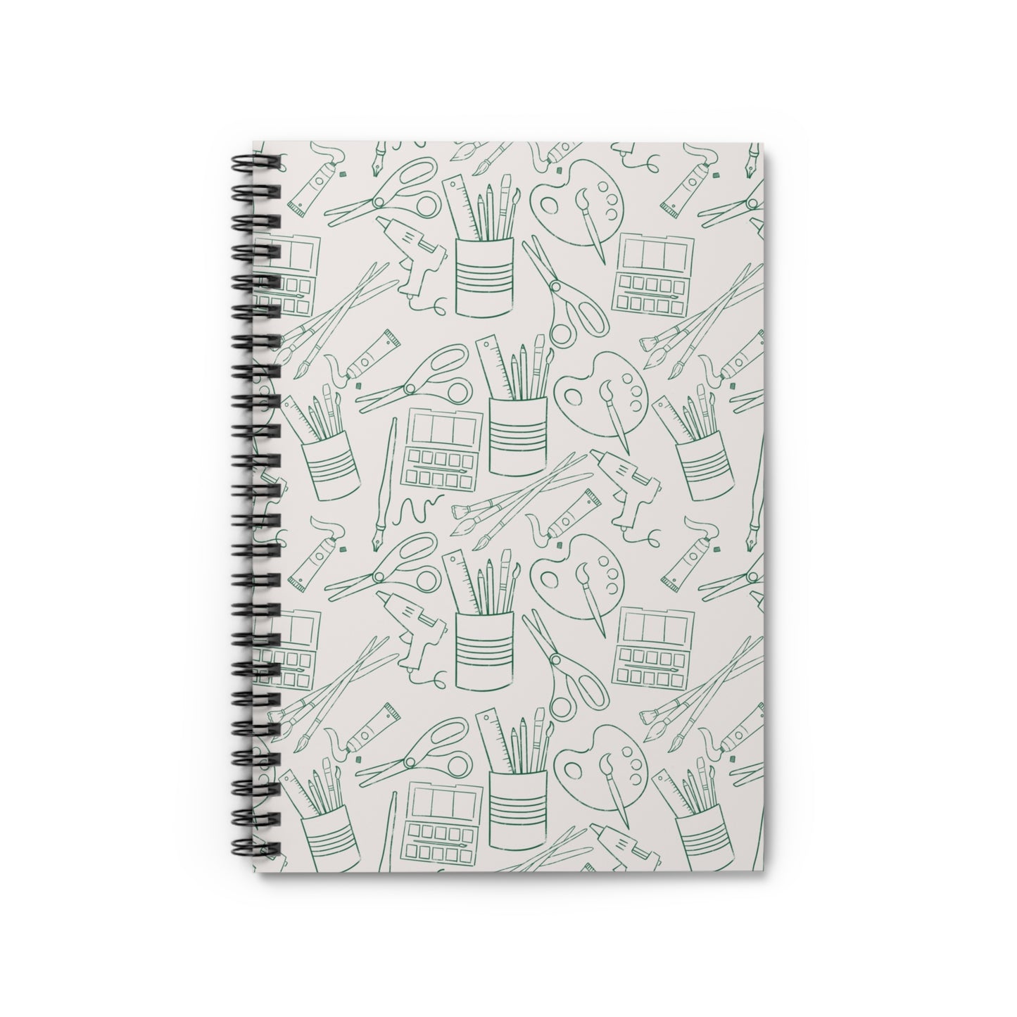 “Crafty Things” Spiral Notebook - Ruled Line - by Christy Beasley