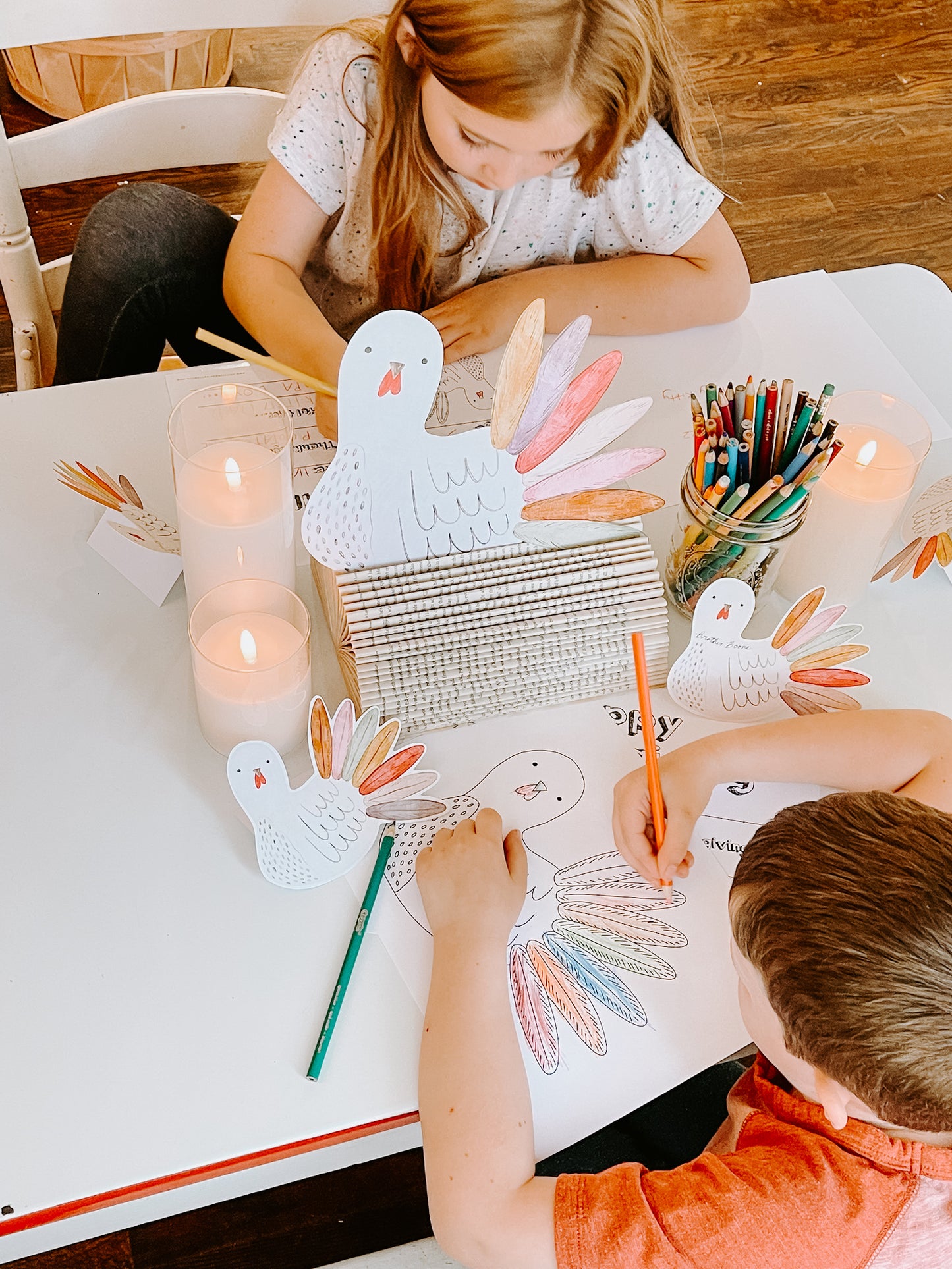 Kids Thanksgiving Bundle Digital Download