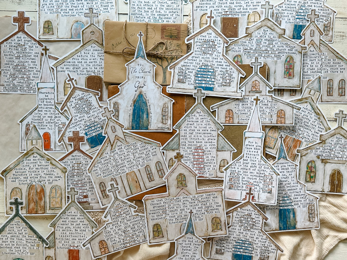 To The Church Scripture Cards Digital Download