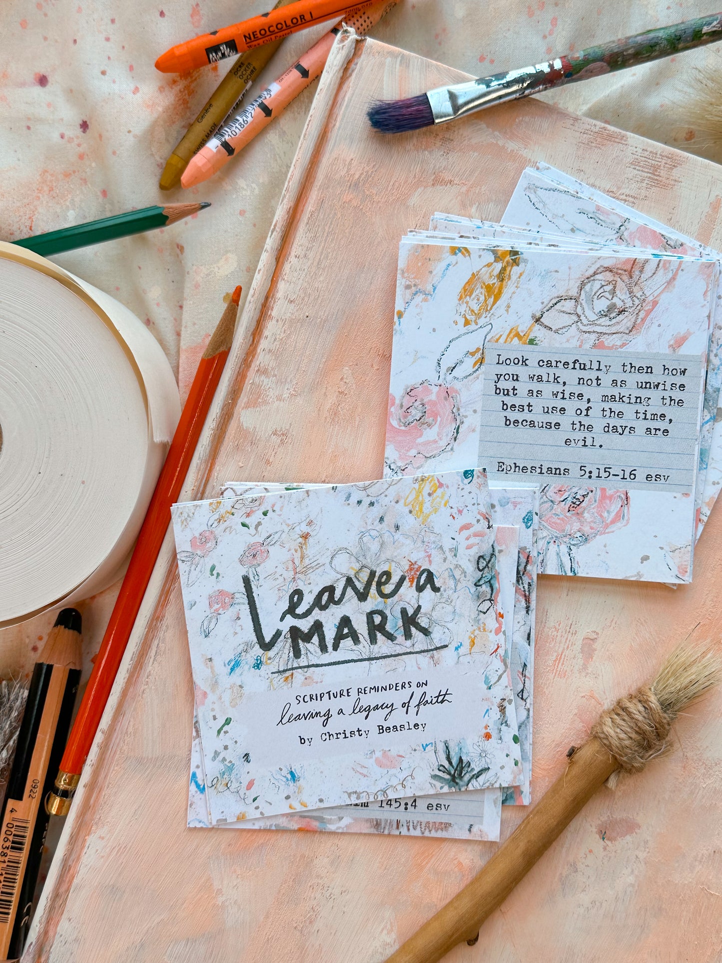 Leave a Mark Scripture Cards Digital Download