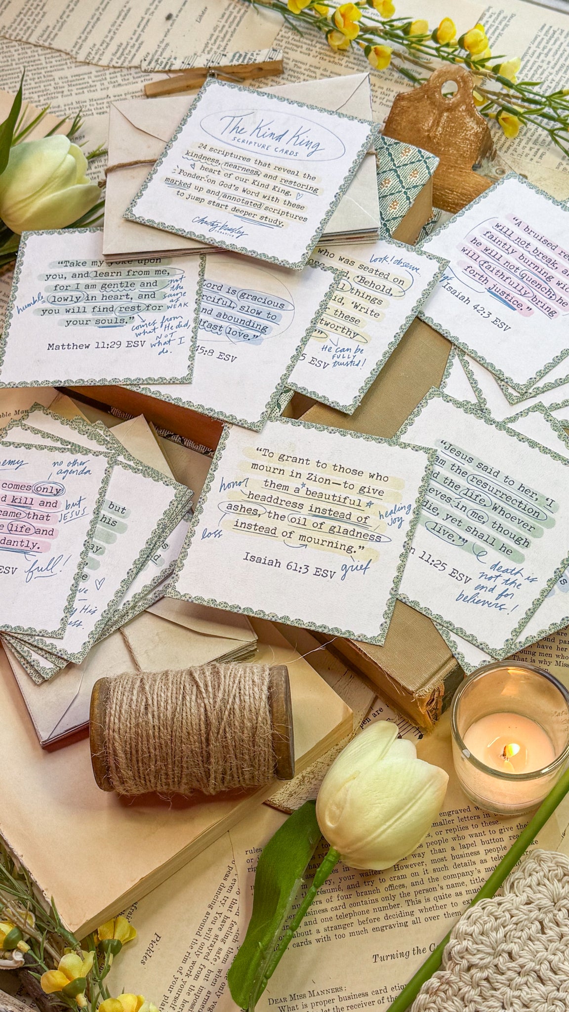 A Kind King Scripture Card Digital Download