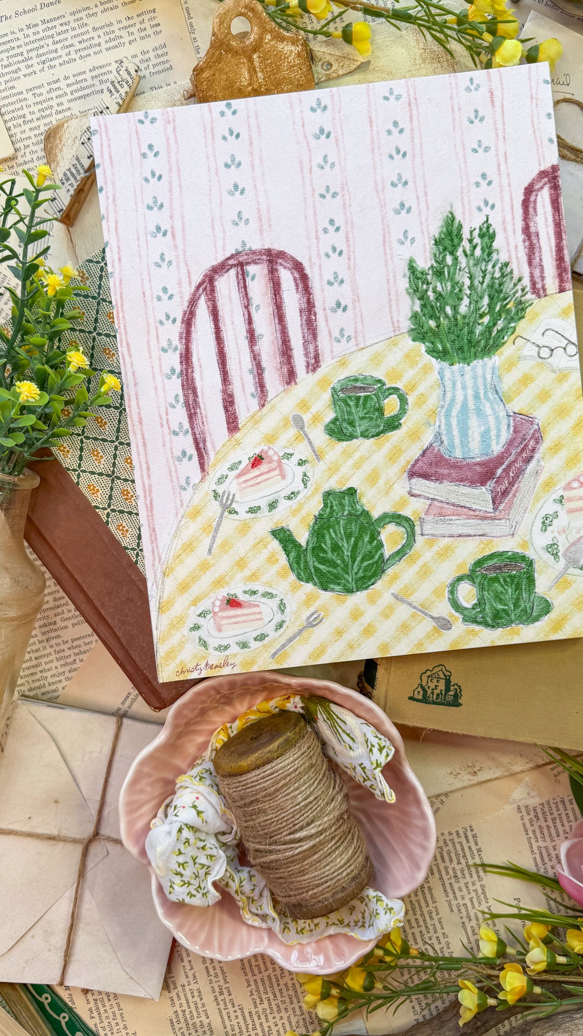 Cabbage Tea Party