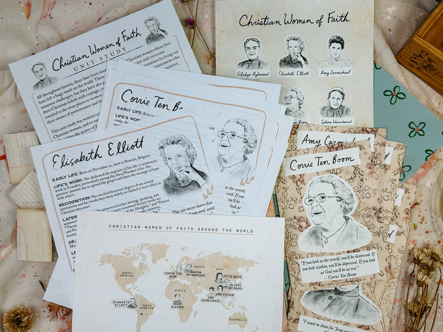 Women of Faith Unit Study Digital Download