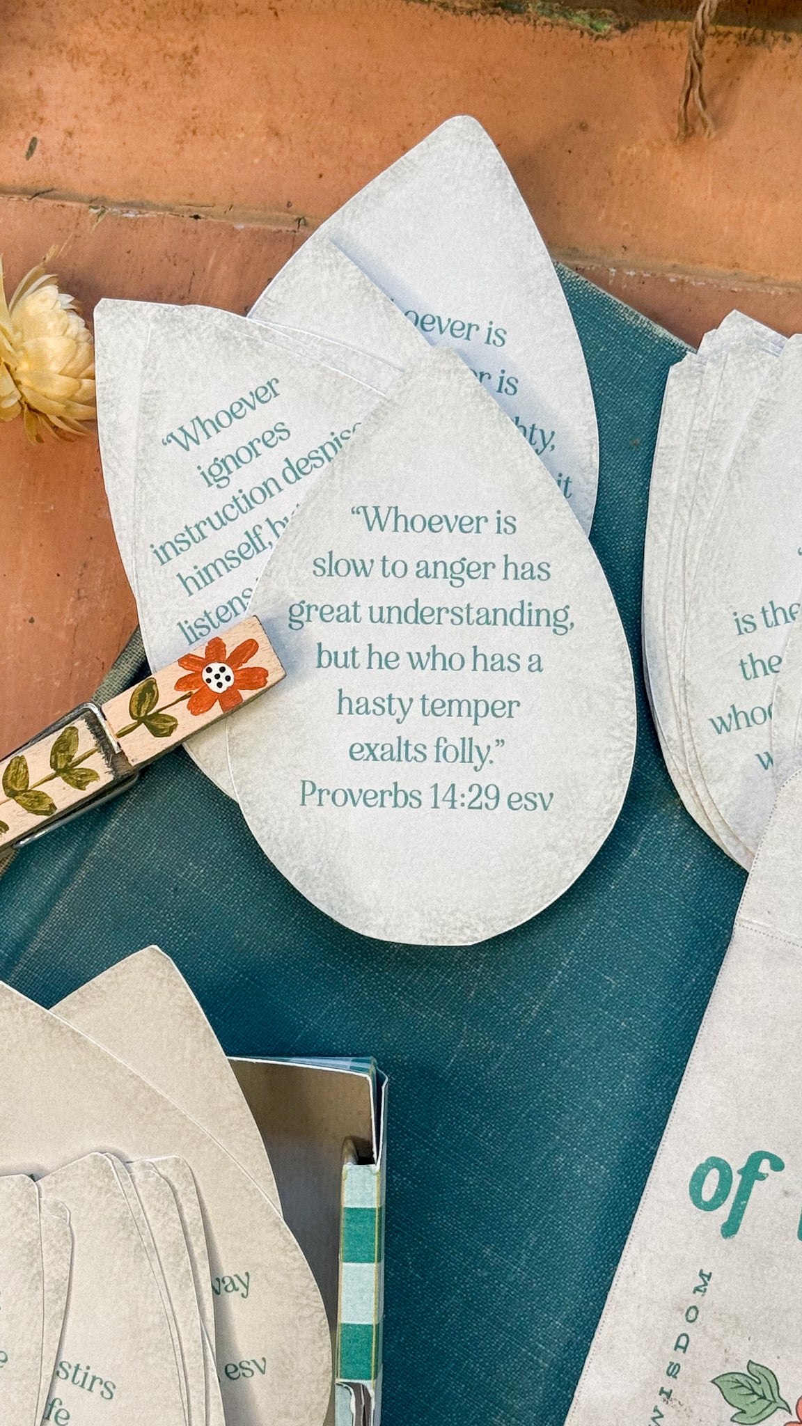 Seeds of Wisdom Scripture Cards Digital Download