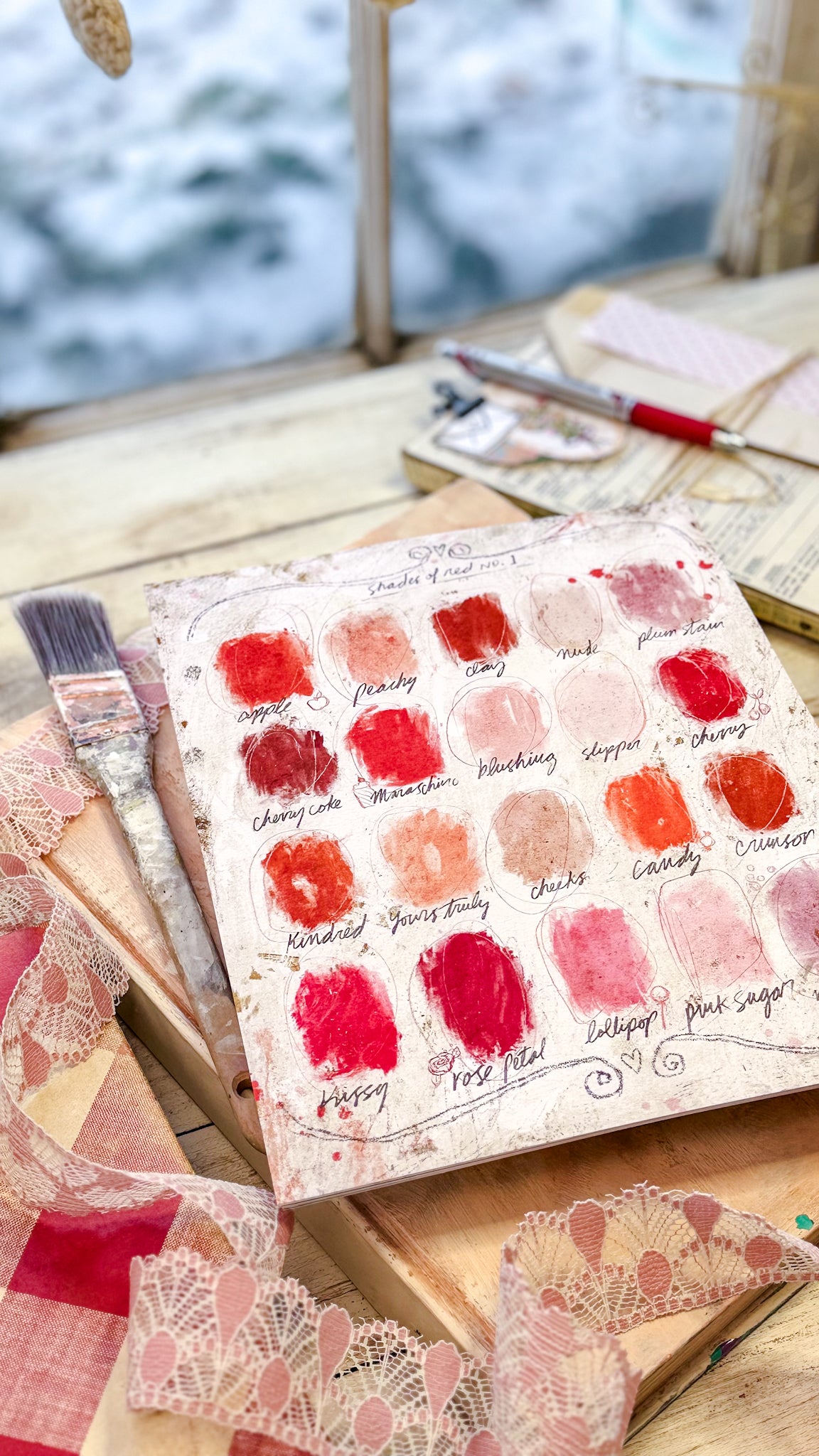 Shades of Red Palette No. 1