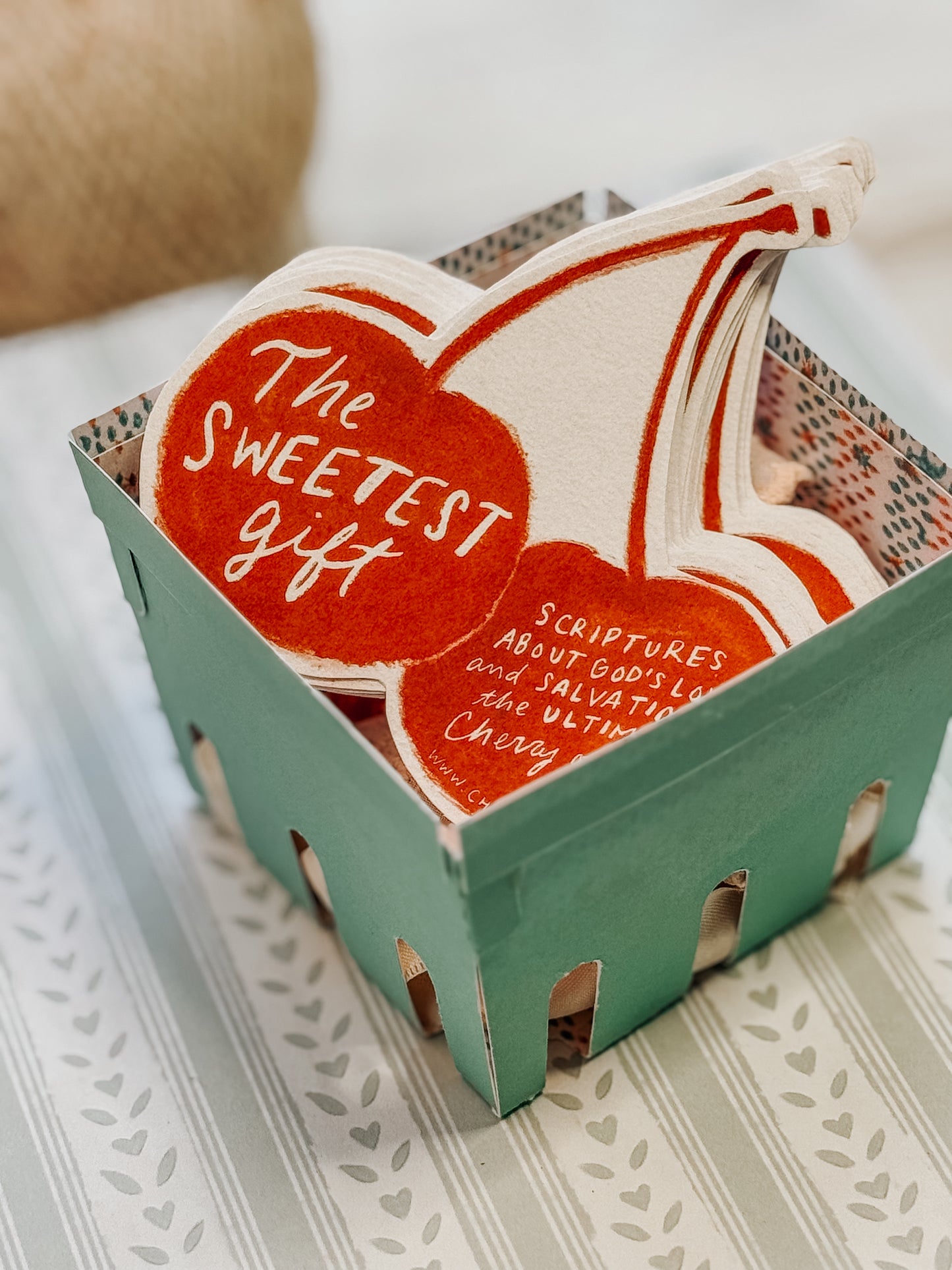 The Sweetest Gift Scripture Cards Digital Download