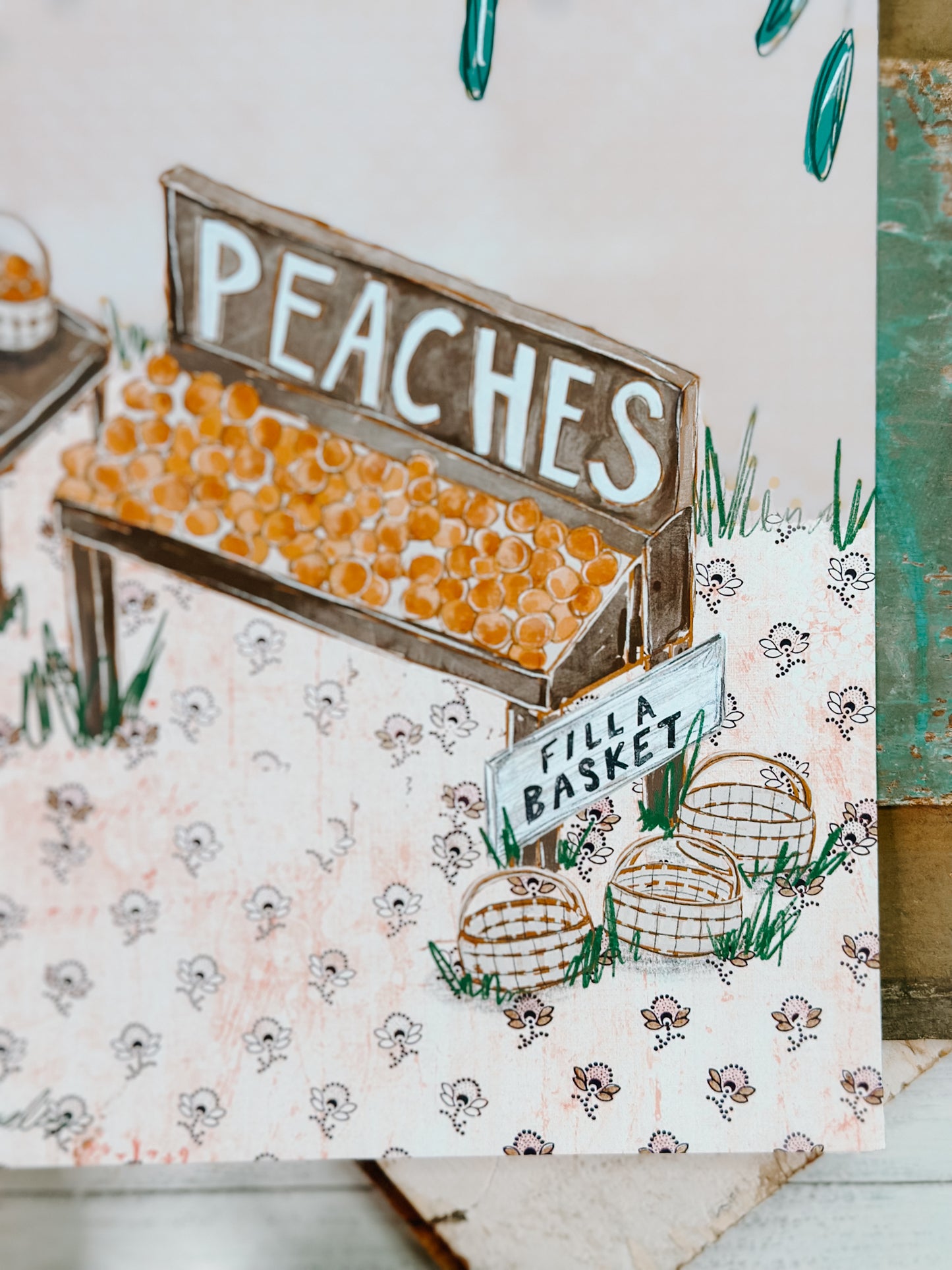 Roadside Peach Stand