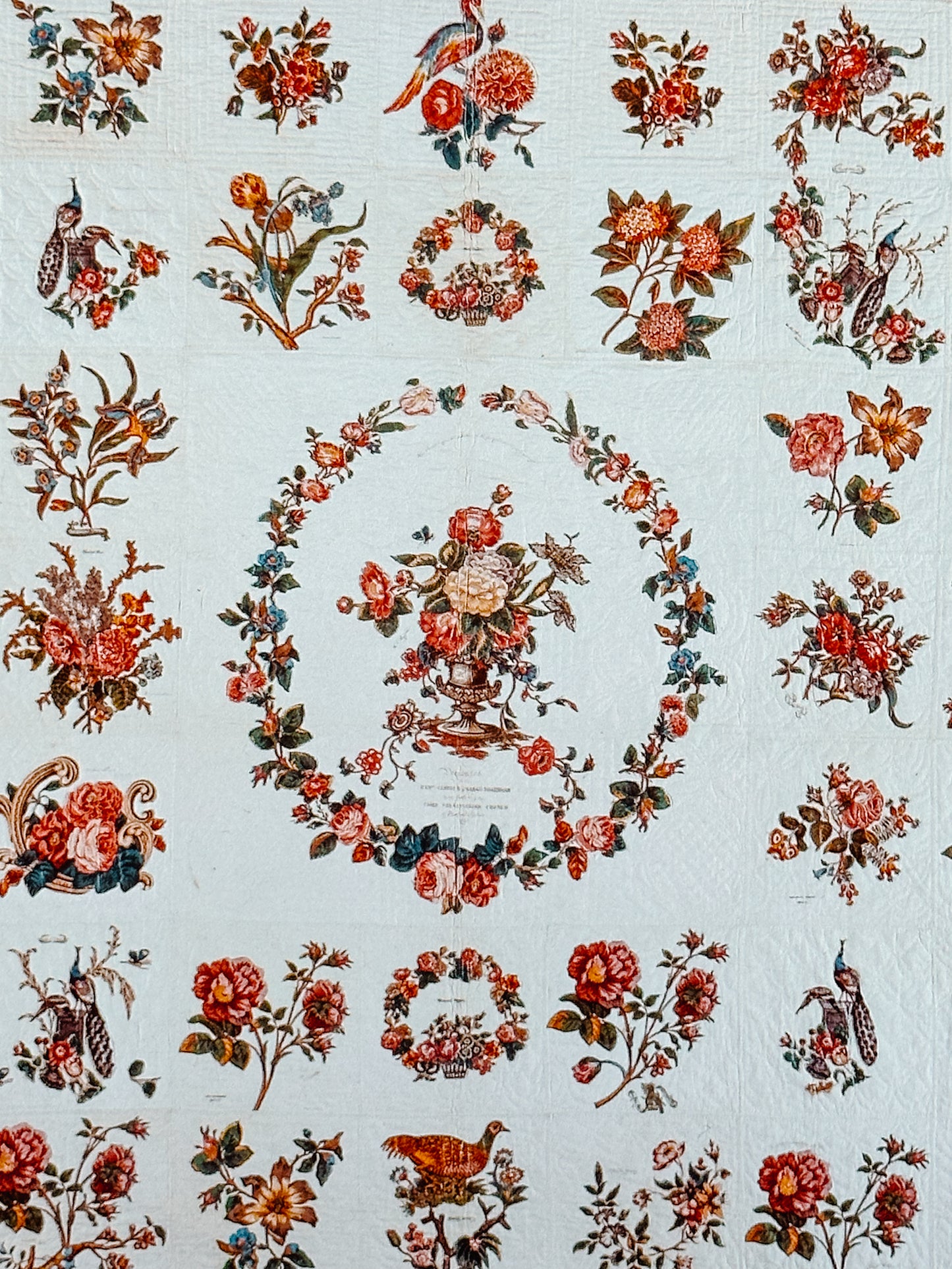 Vintage Reproduction Floral