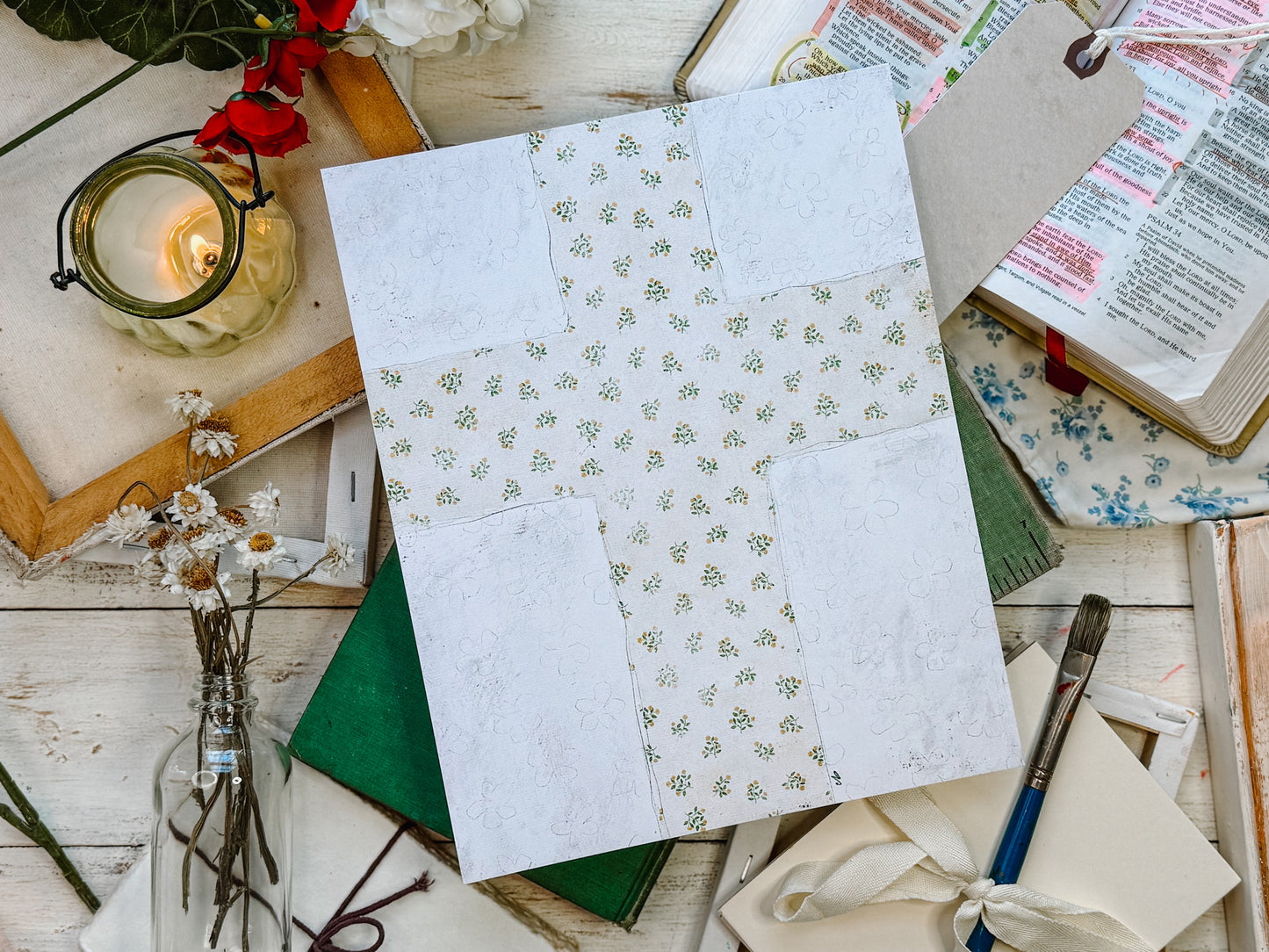 Floral Cross