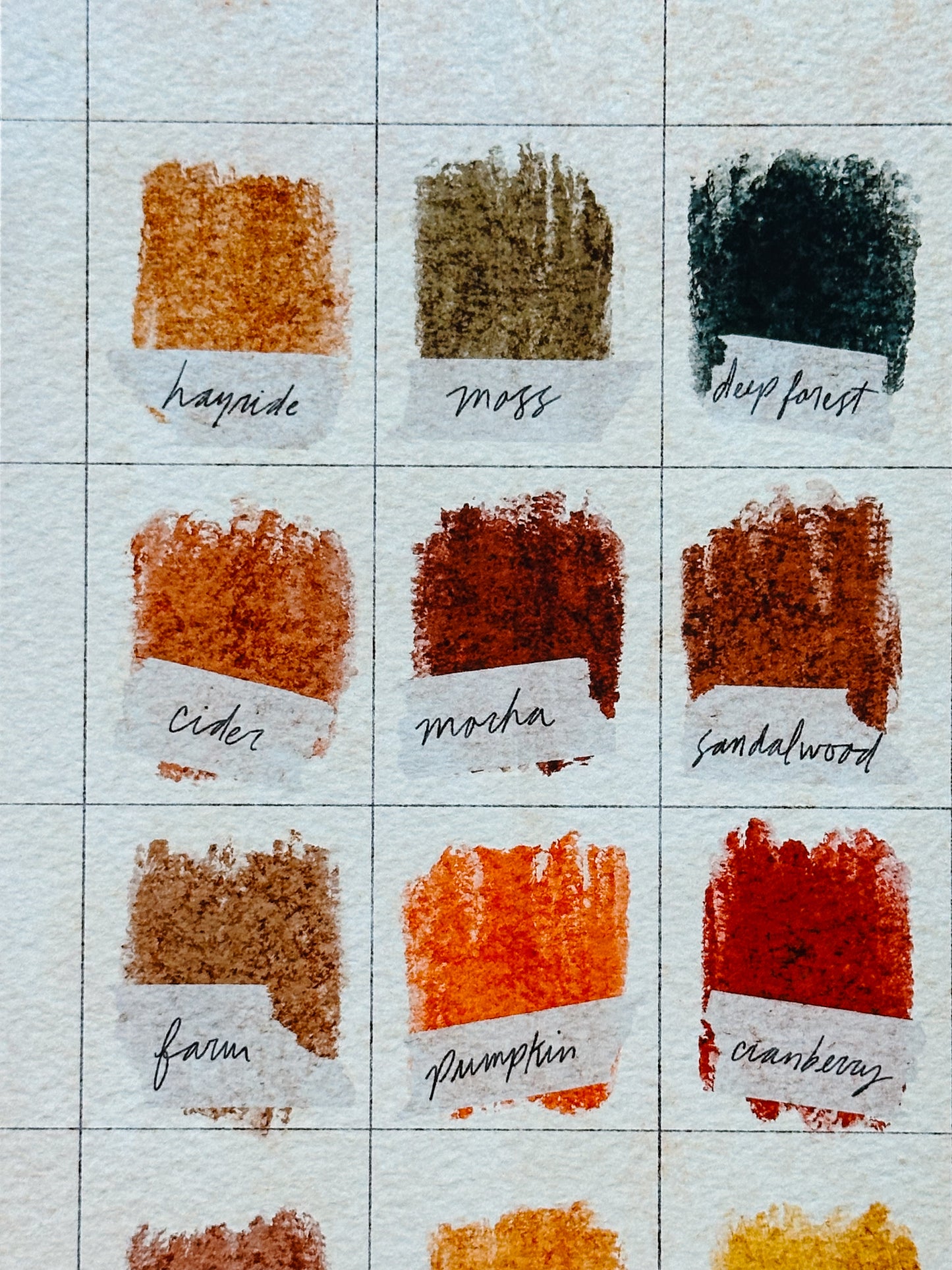 Fall Color Palette