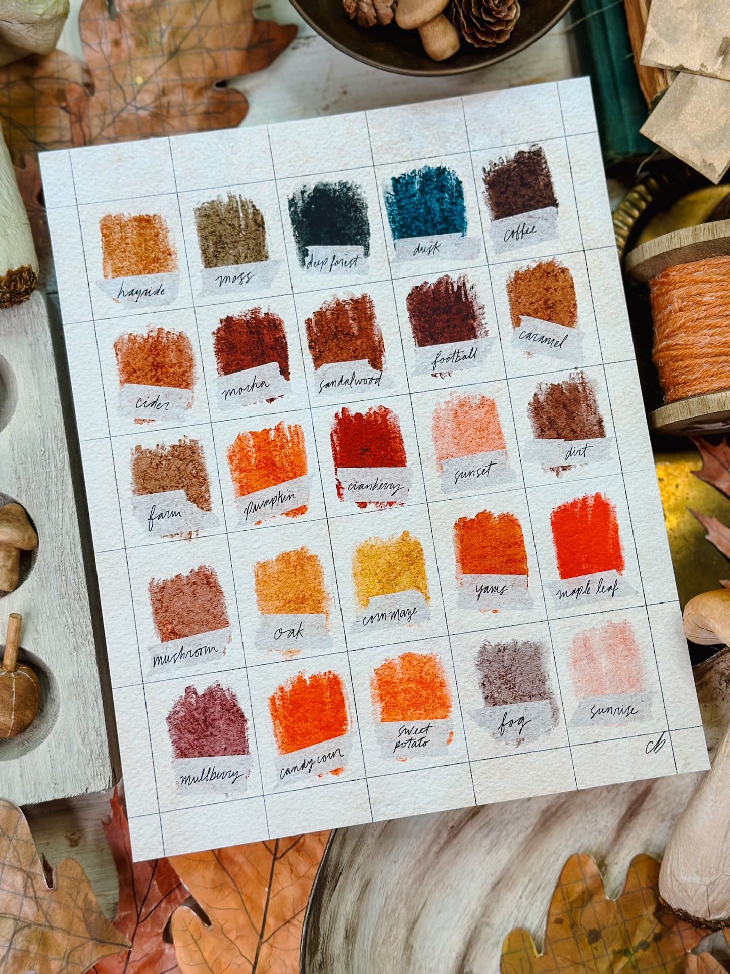 Fall Color Palette