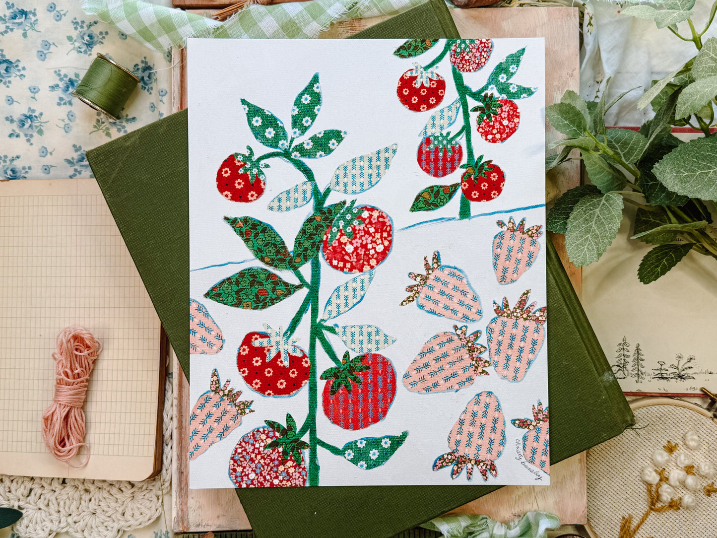 Homegrown Goods Art Print
