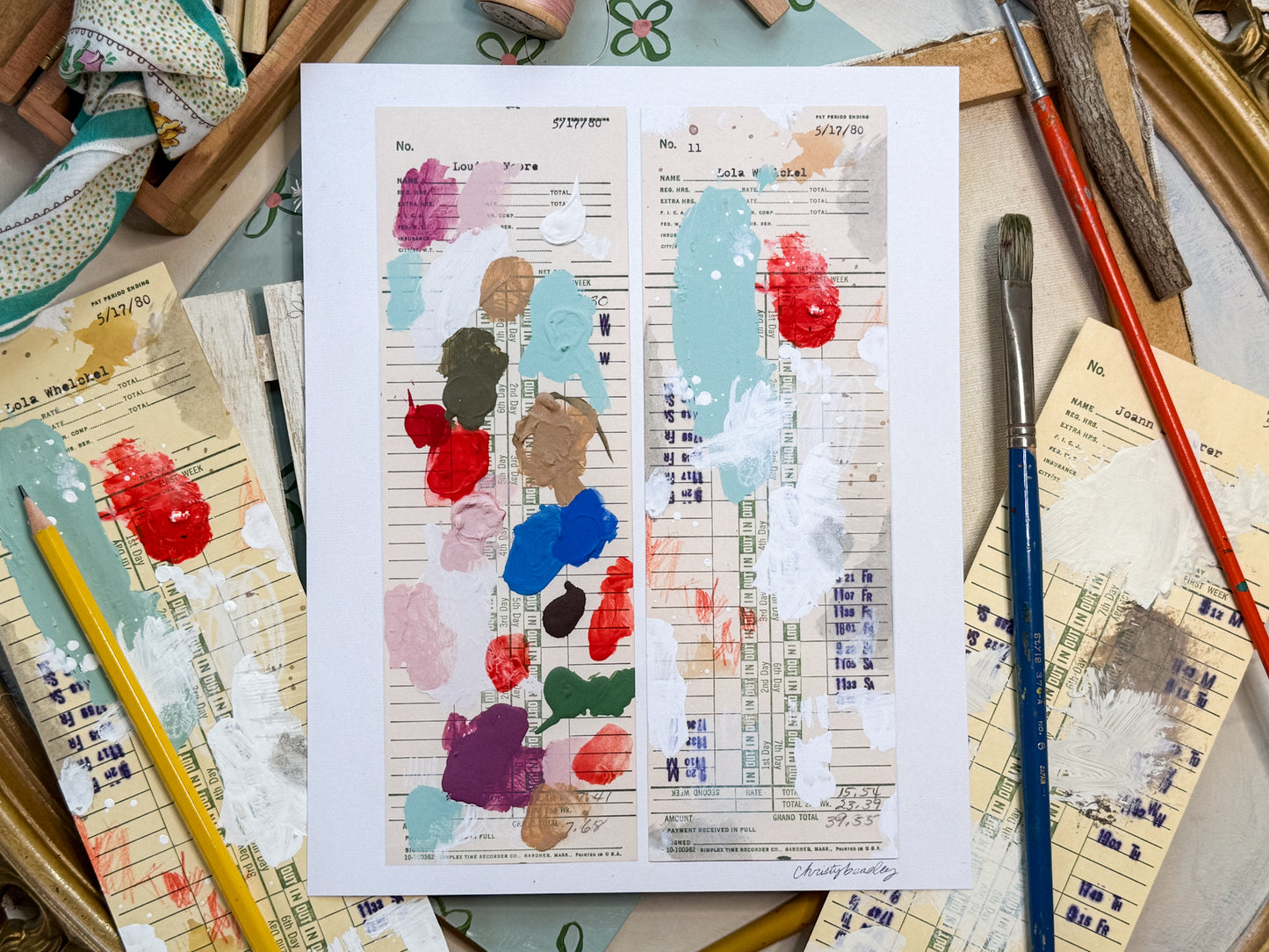Vintage Paper Palette