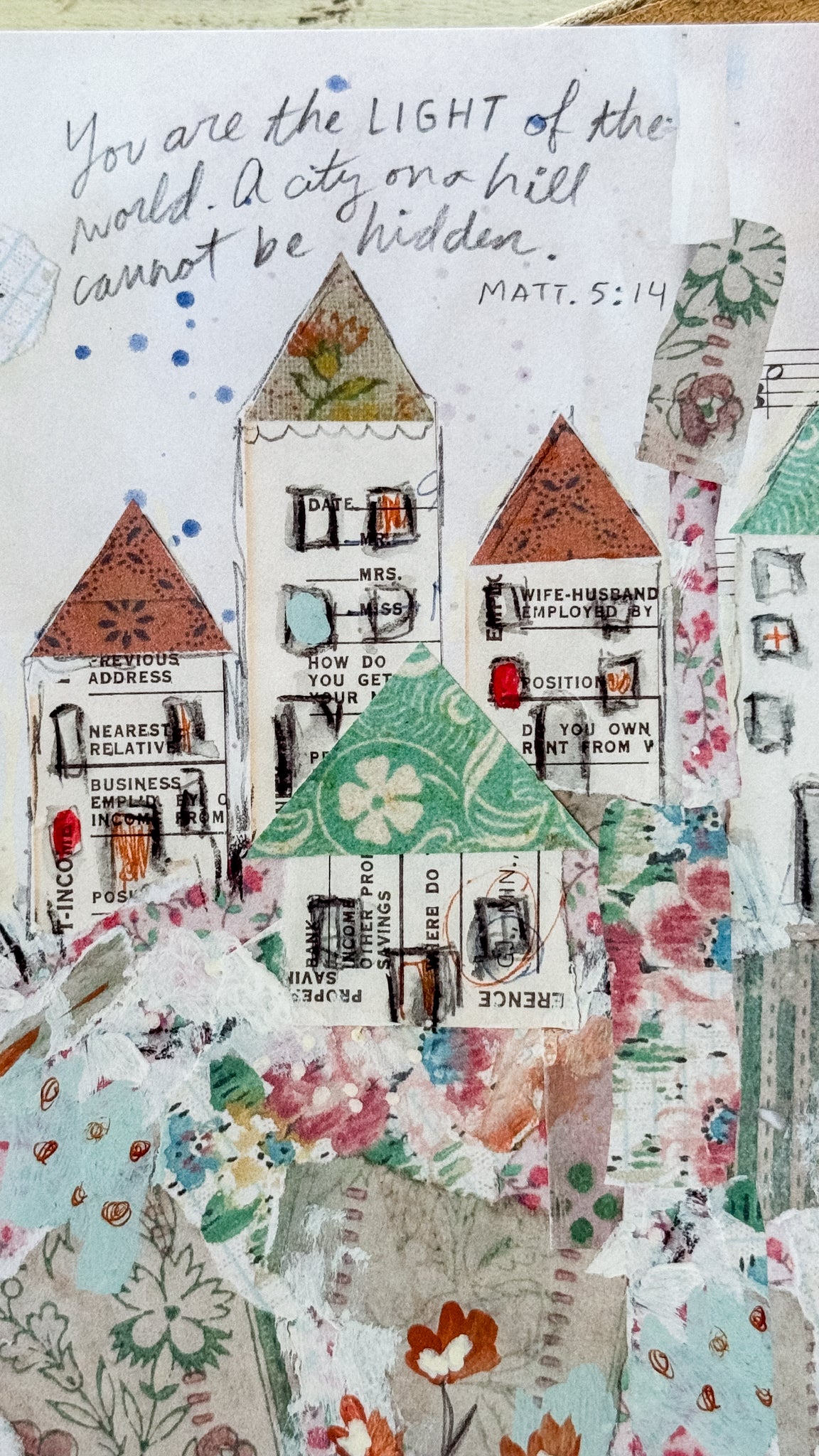 City On A Hill Collage
