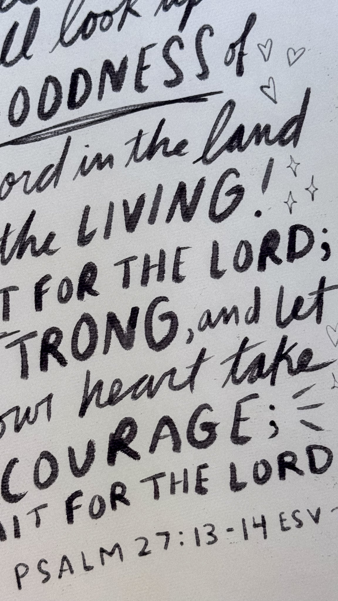 Land of the Living Psalm 27