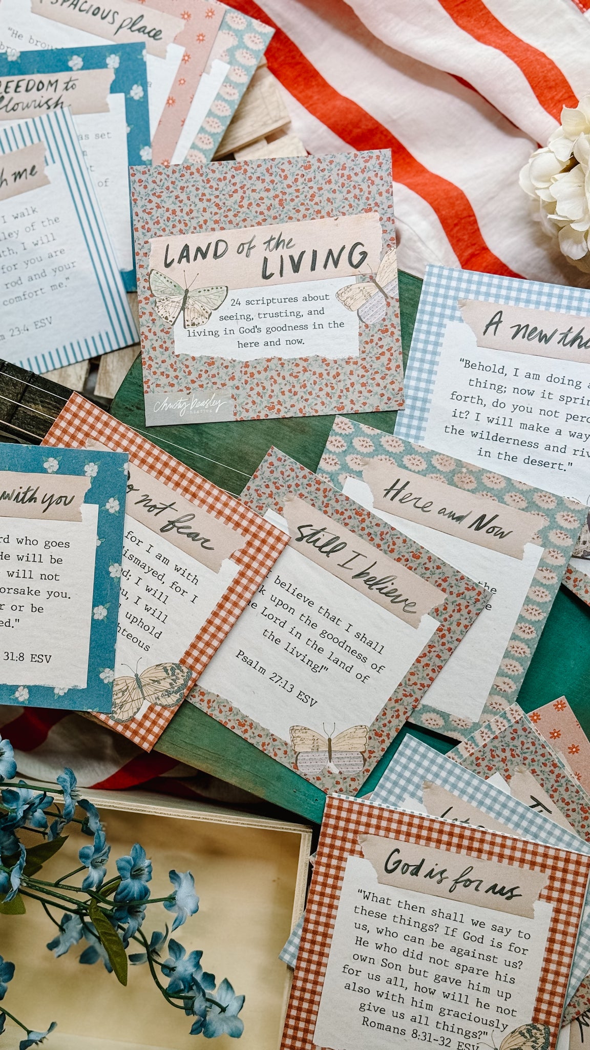 Land of the Living Scripture Cards Digital Download