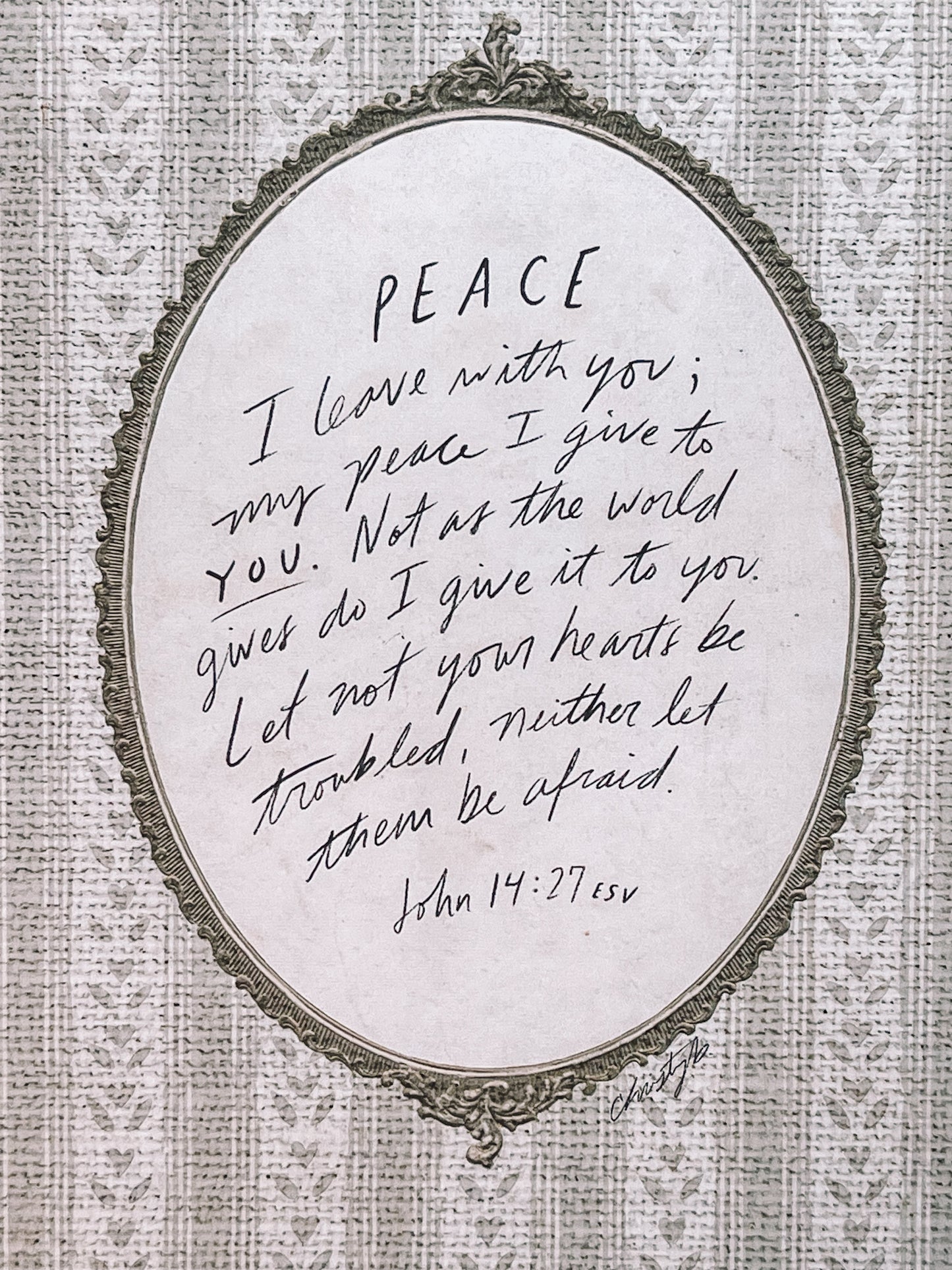 Peace I Leave with You