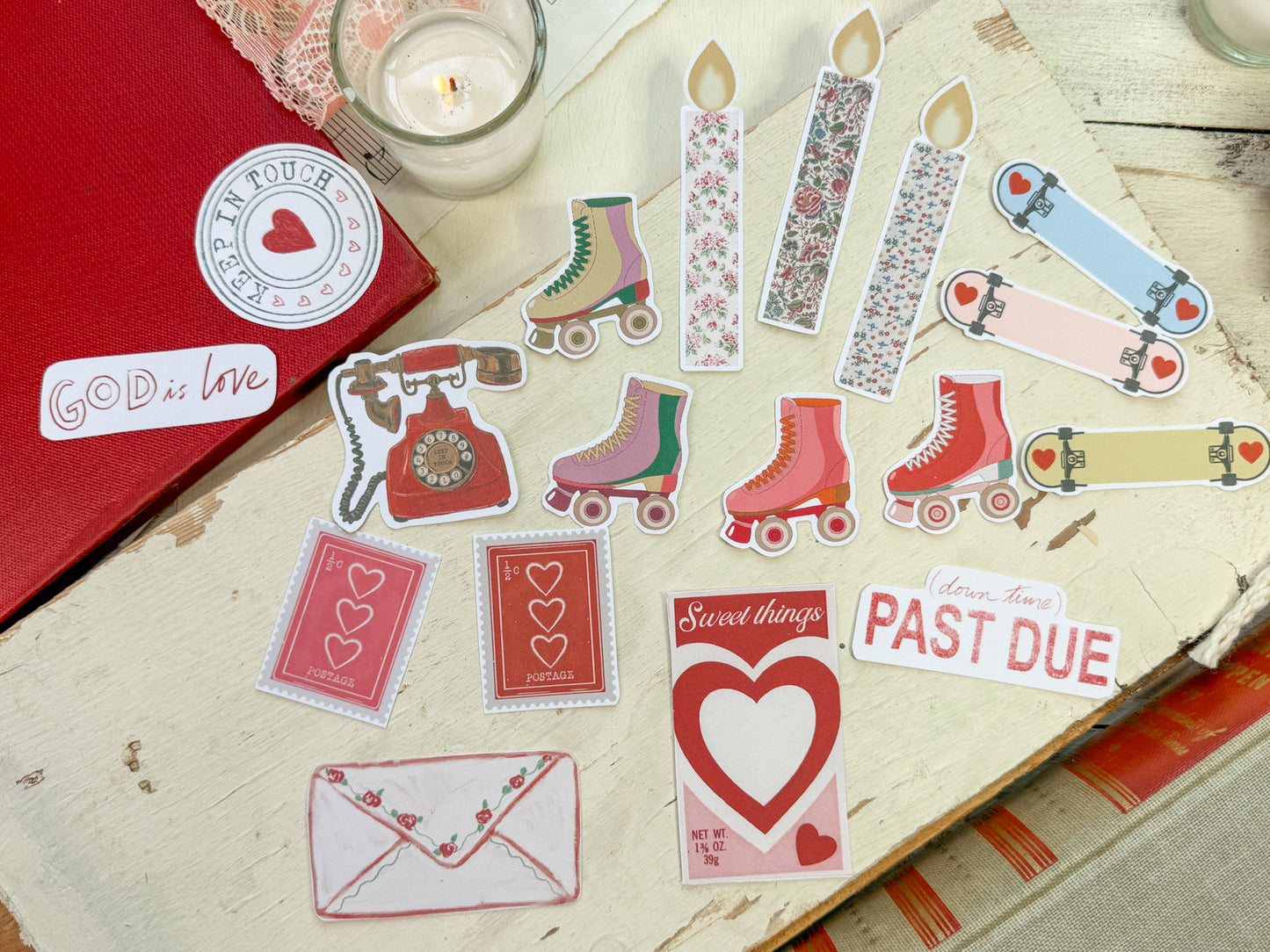 Stickers and Ephemera January 2026 Digital Download