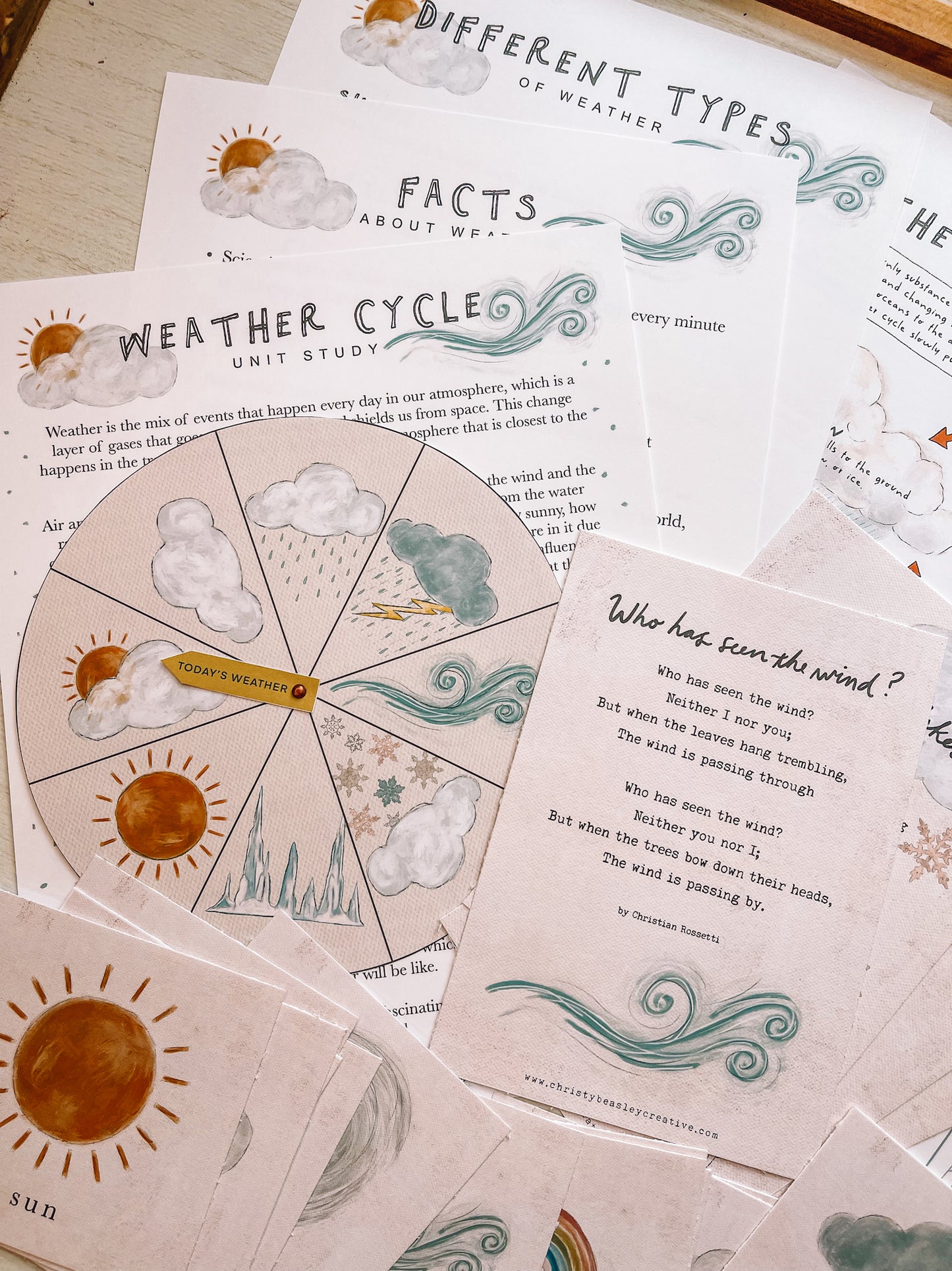 Weather Unit Study Digital Download
