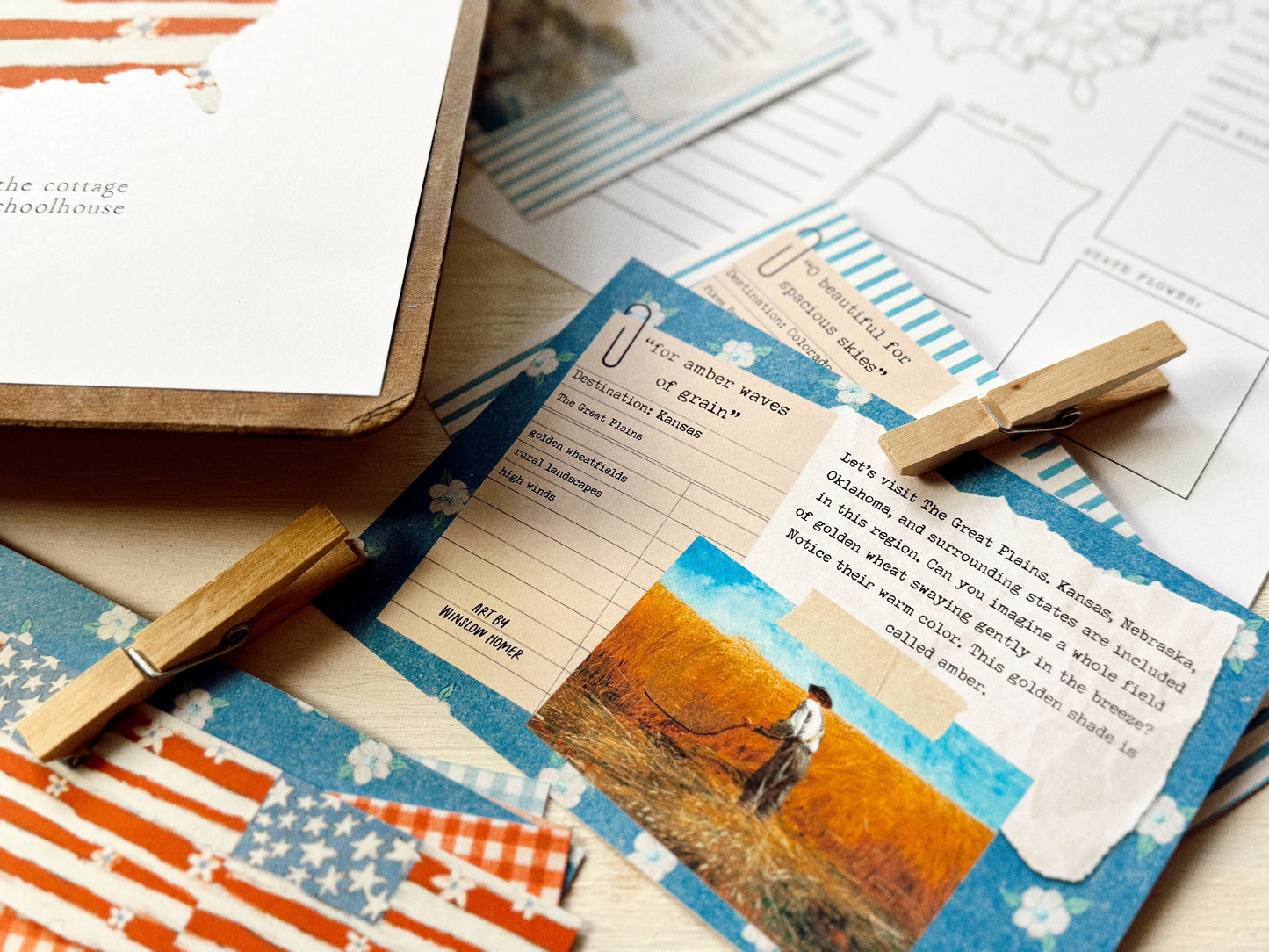 Traveling Through America the Beautiful: A Song Study and Geography Guide Digital Download