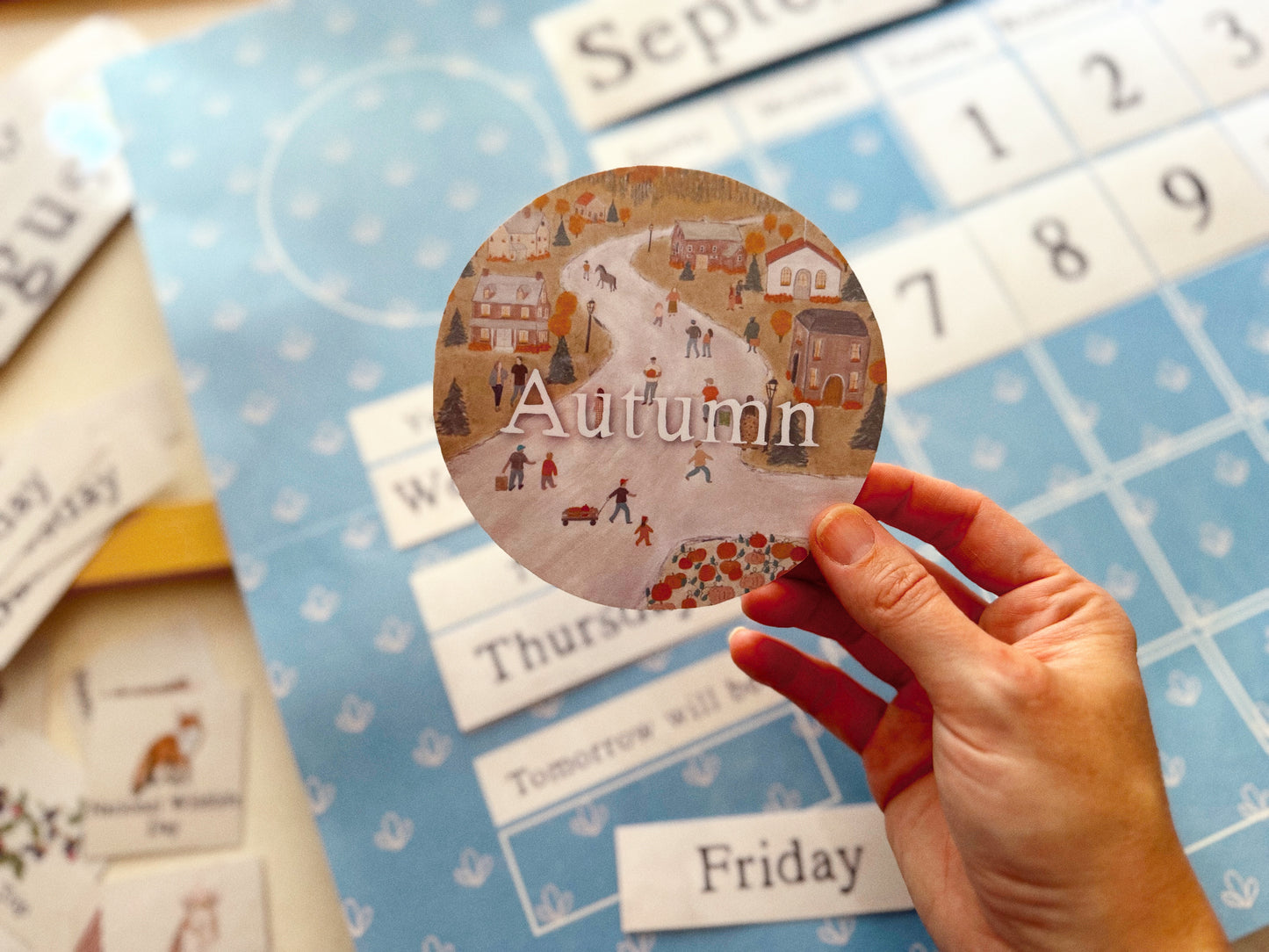 Perpetual Wall Calendar Digital Download