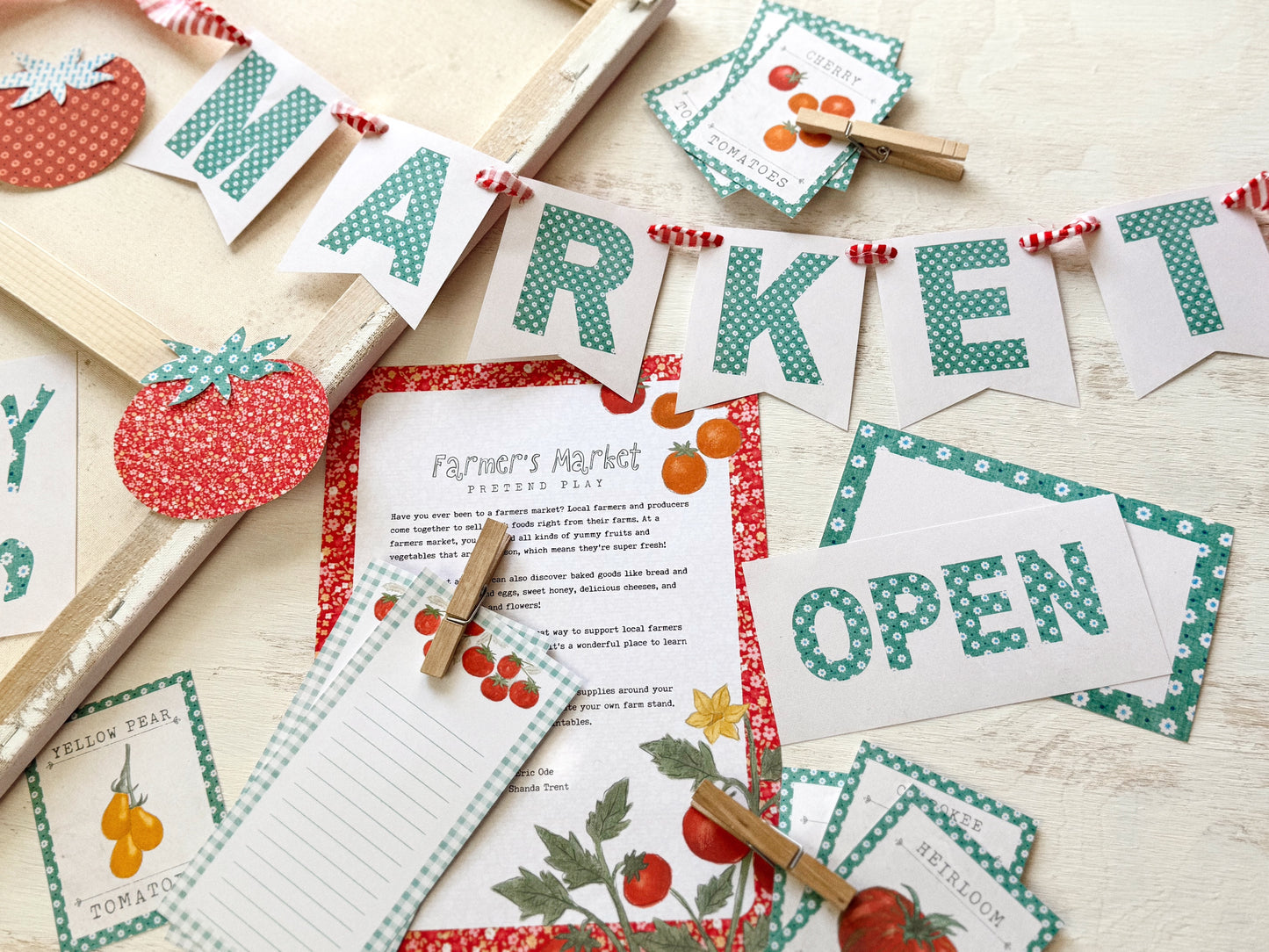 Let's Grow Tomatoes Nature Study Guide Digital Download