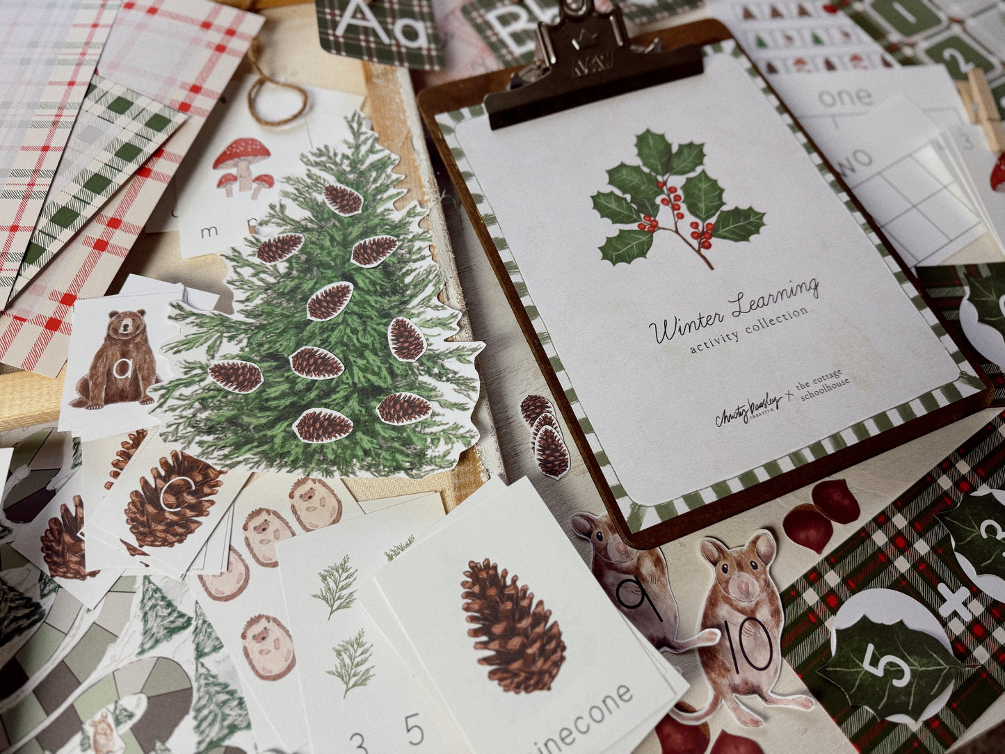 Winter Learning Activity Pack Digital Download