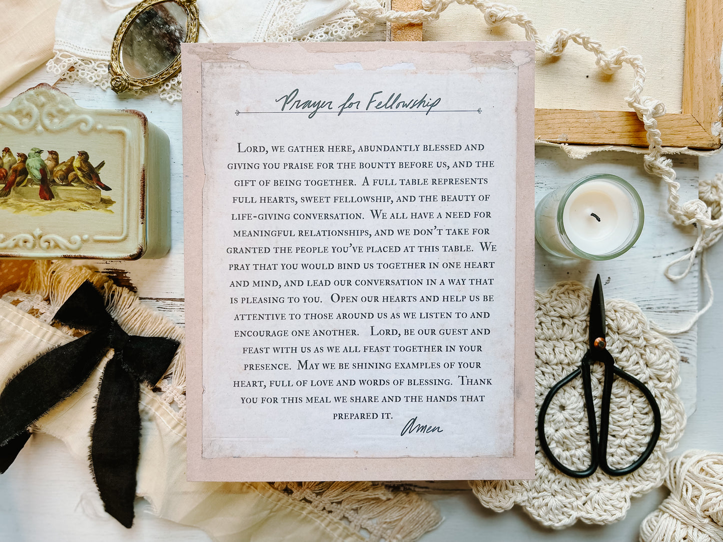 Prayer for Fellowship