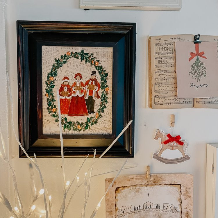 Carolers Print