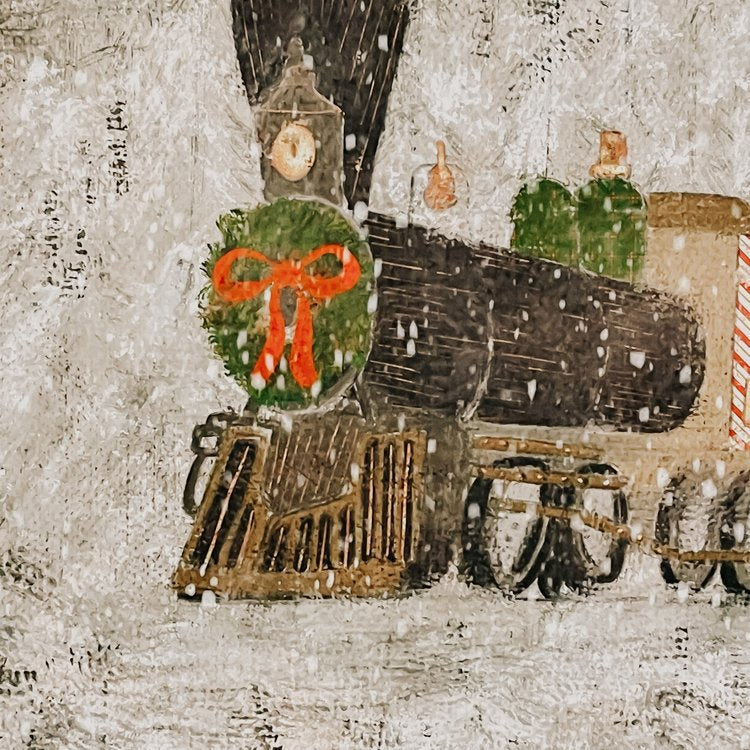 The Merry Train Print