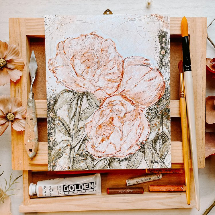 Sweet Pink Peonies