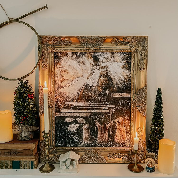 The Shepherd's Visit Print