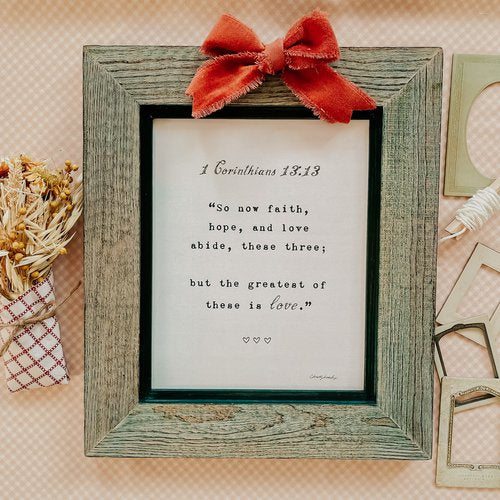 1 Corinthians 13:13