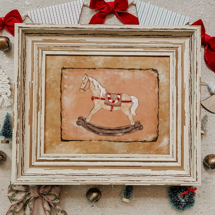 Jolly Rocking Horse Print