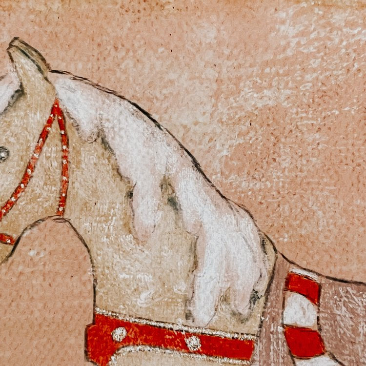 Jolly Rocking Horse Print